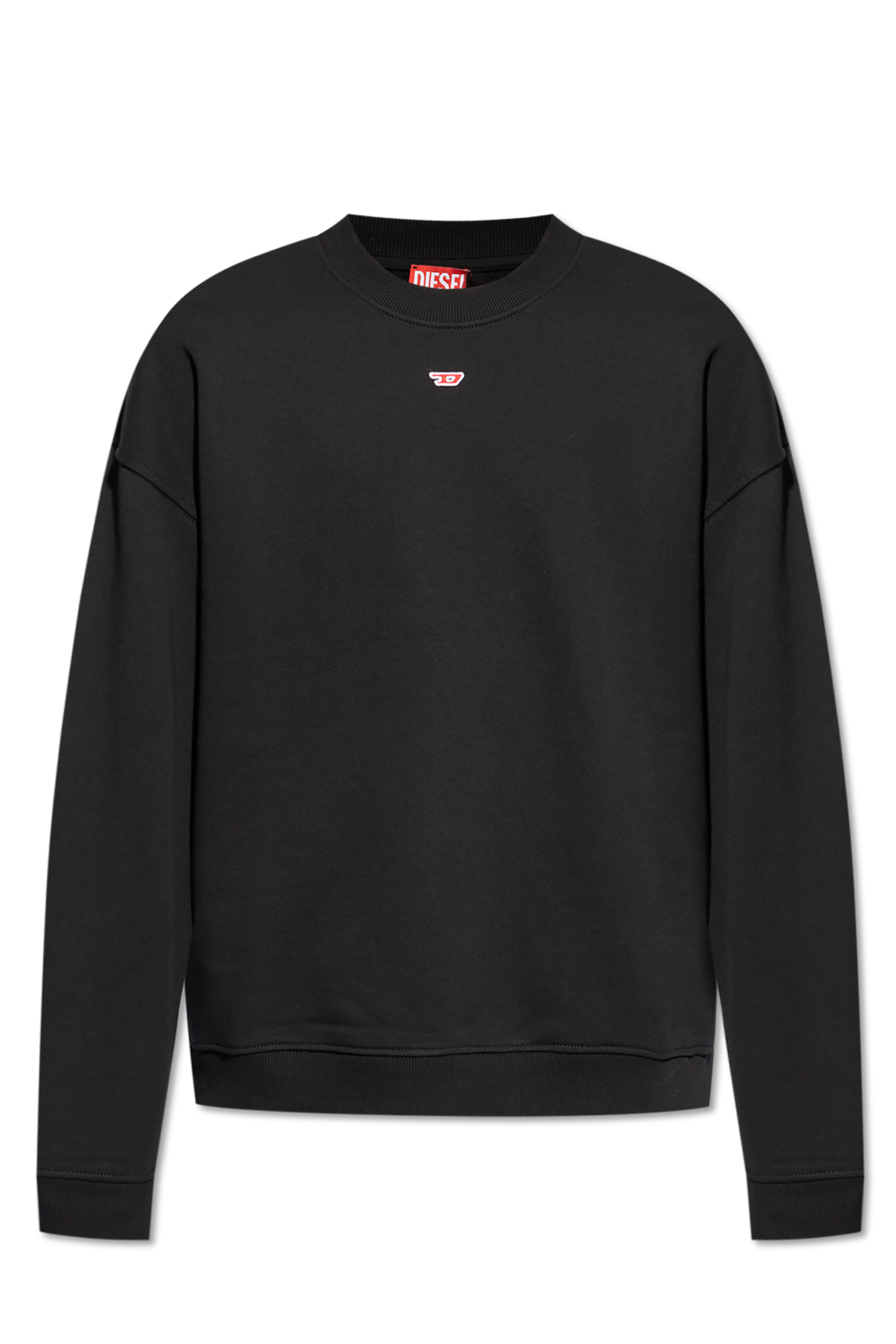 Diesel Bluza Z Logo ‘S-BOXT-D’, Mężczyźni, Czarny