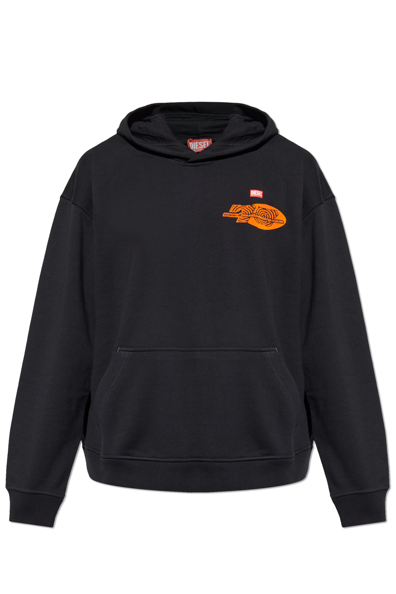 Diesel Bluza `S-BOXT-HOOD-T5`, Mężczyźni, Czarny