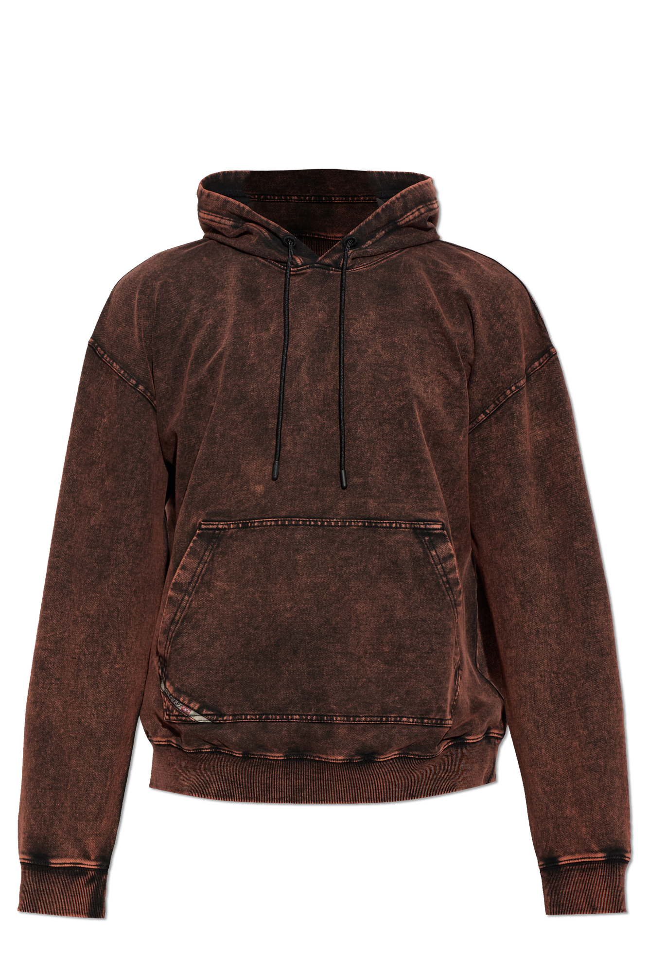 Diesel Bluza Z Kapturem ‘S-BOXT-HOOD-TUK’, Kobiety, Bordo