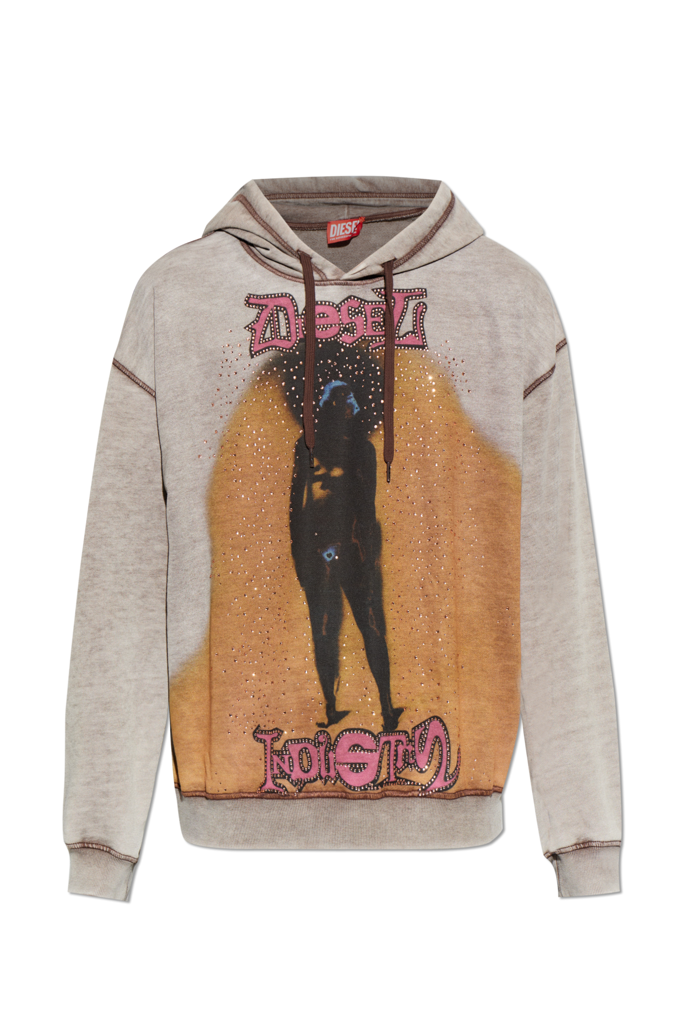 Diesel Bluza ‘S-BOXTON-HOOD’, Mężczyźni, Szary