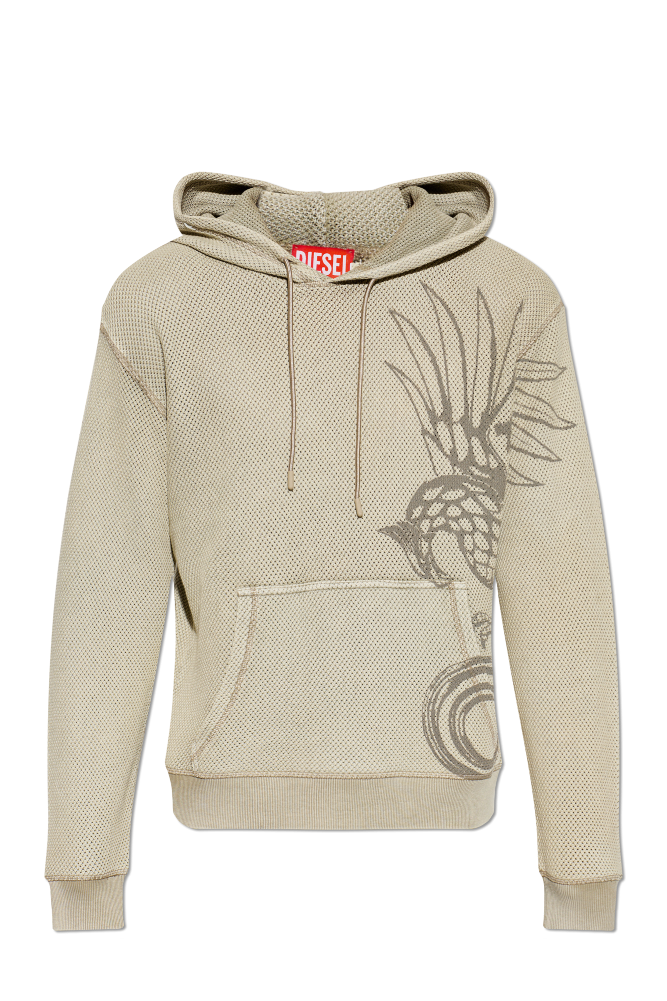 Diesel Bluza `S-NORM-HOOD-AA1`, Mężczyźni, Zielony