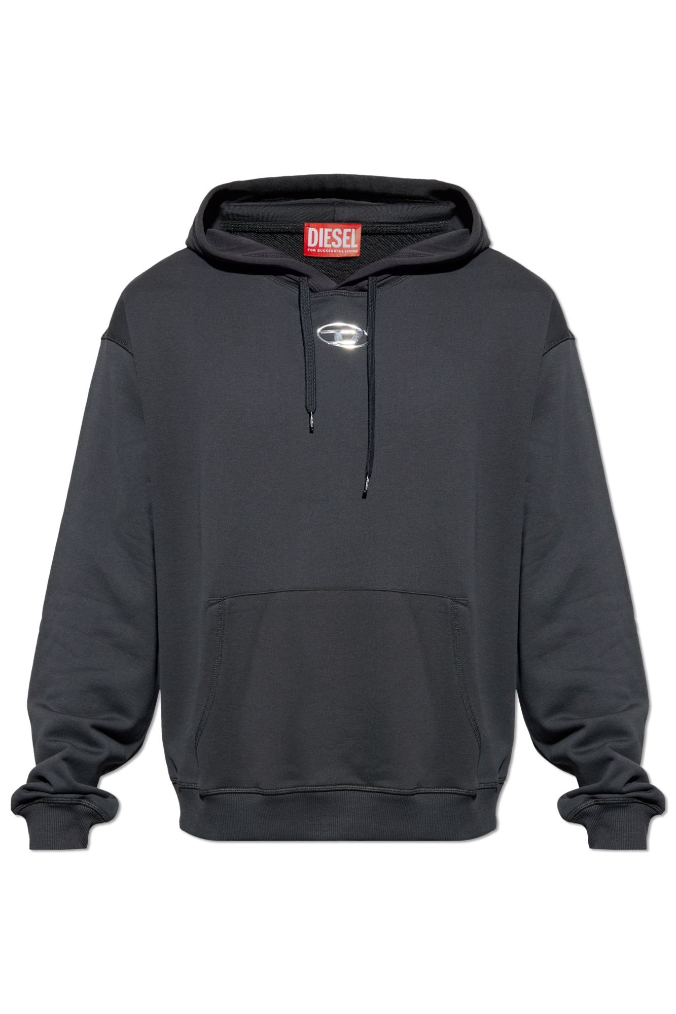Diesel Bluza `S-NORM-HOOD-IOD`, Mężczyźni, Czarny