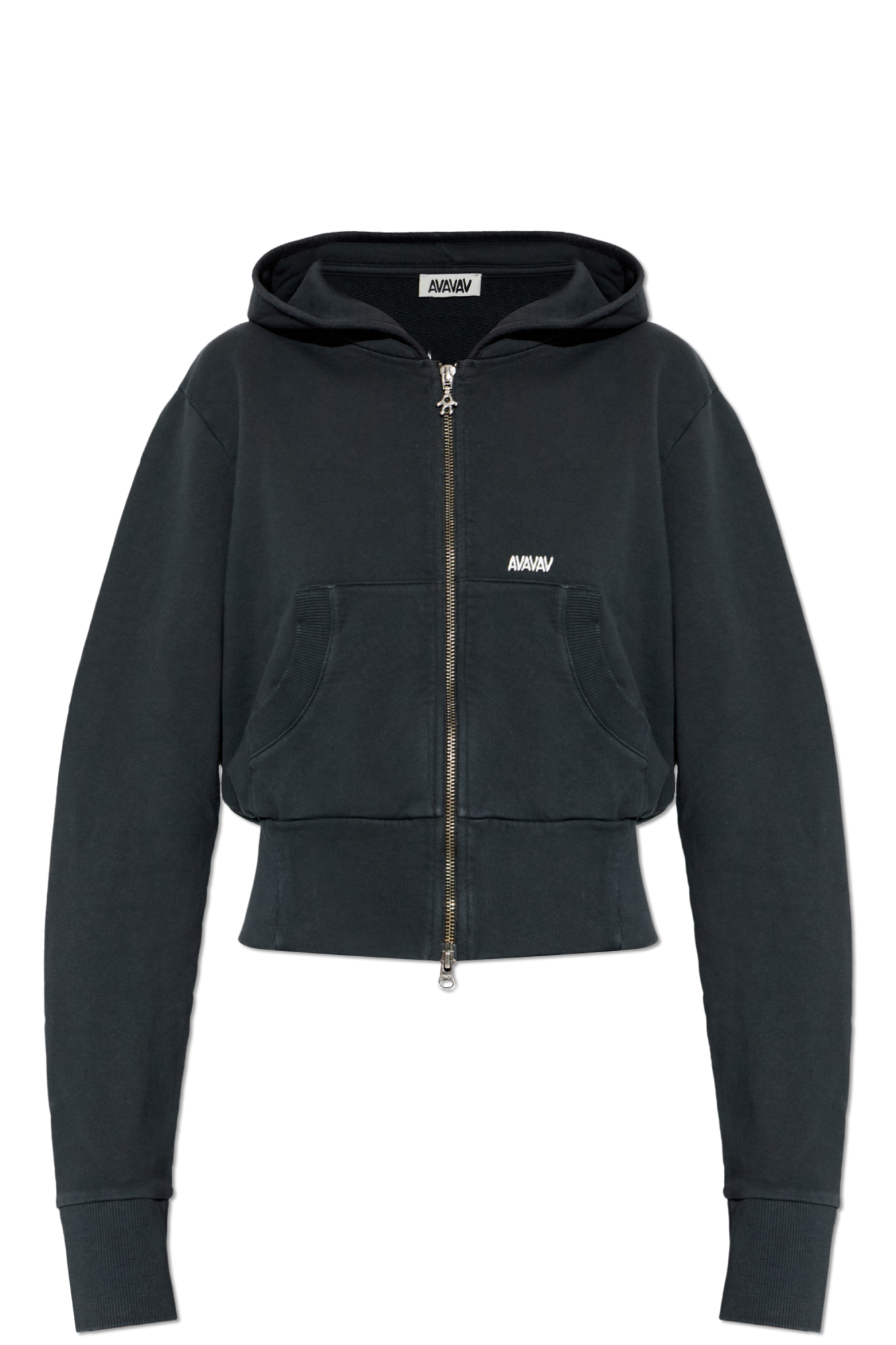 AVAVAV Bluza Z Wyszytym Logo, Kobiety, Czarny