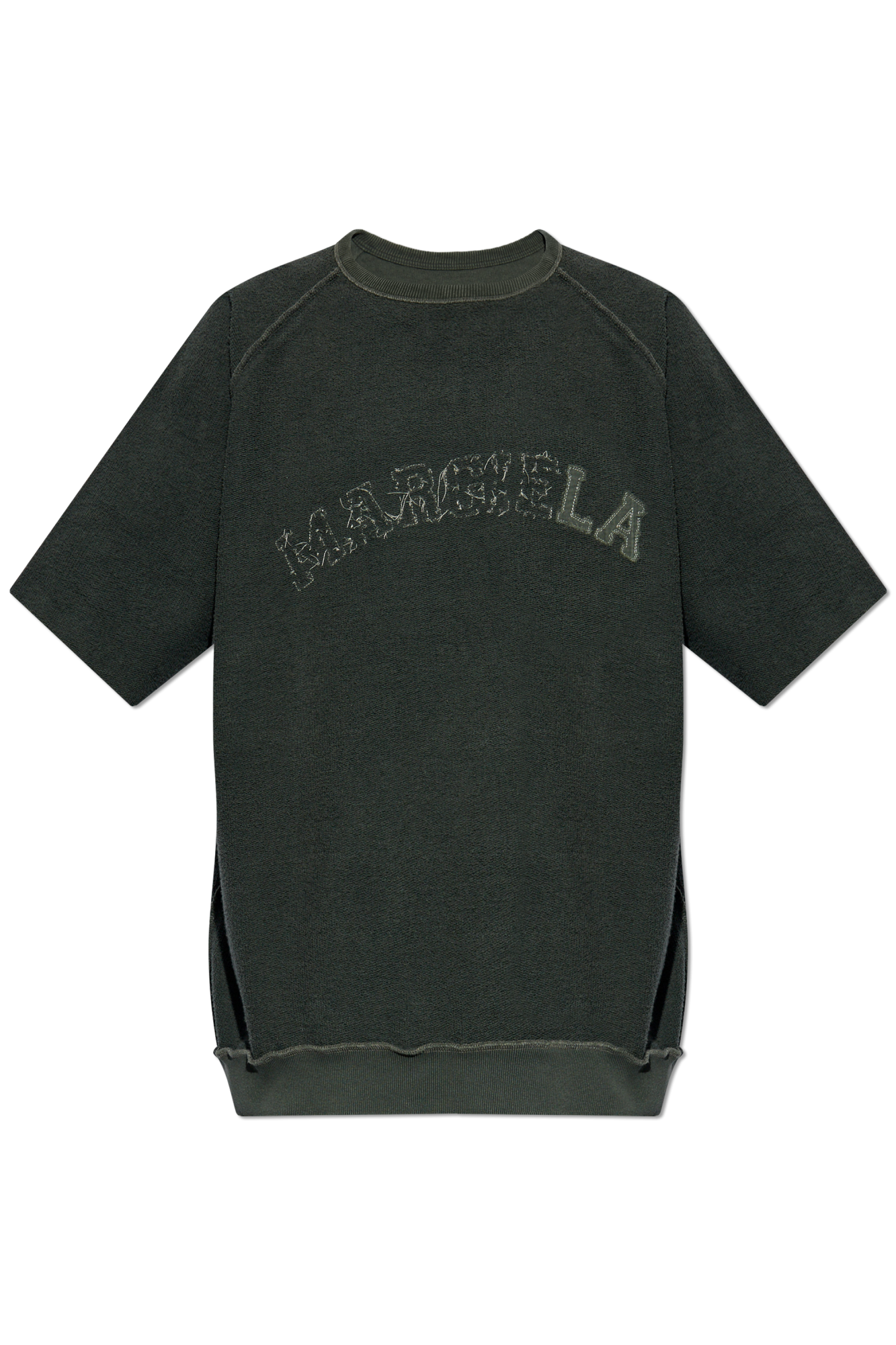 Maison Margiela Bluza Z Logo, Mężczyźni, Szary