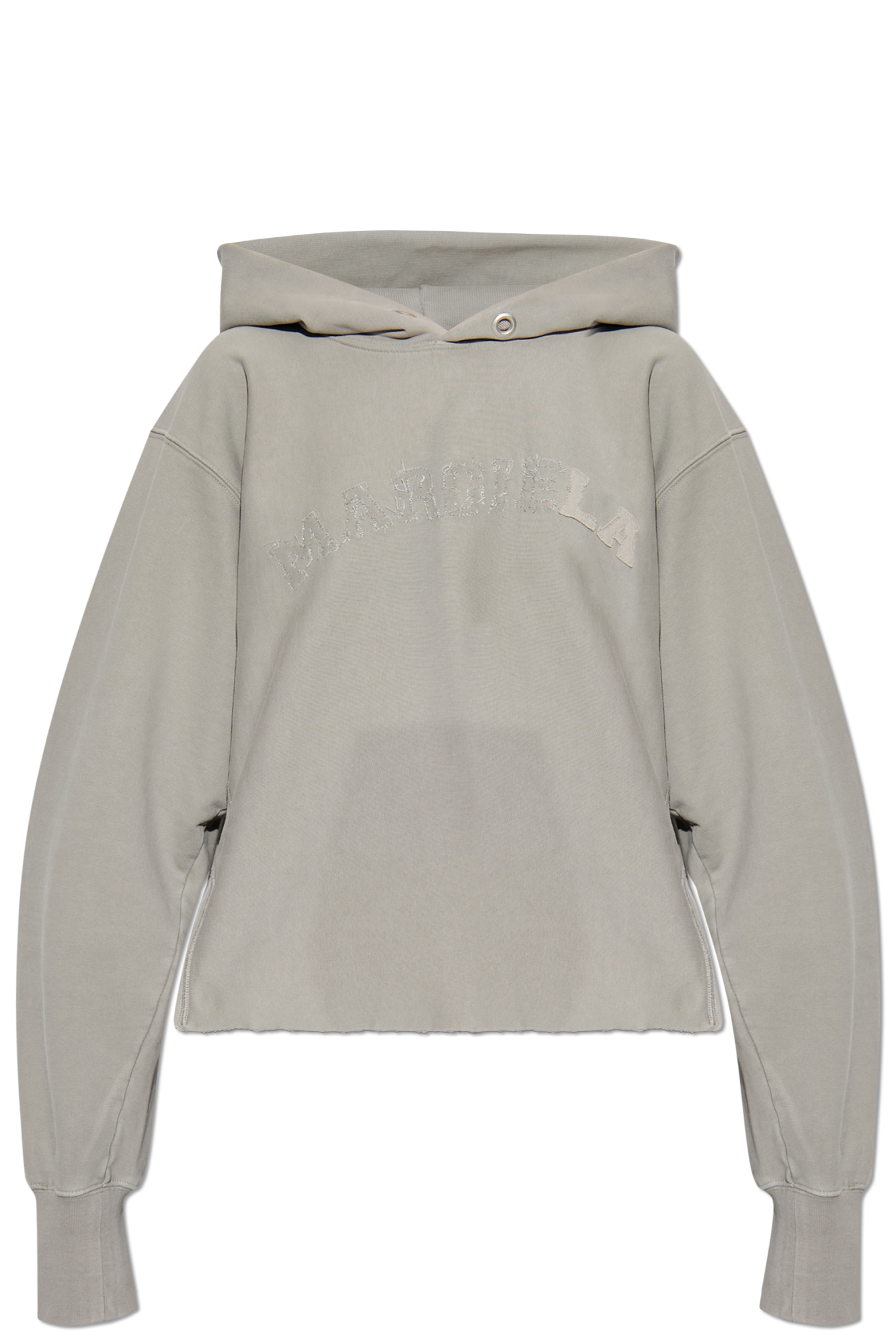Maison Margiela Bluza Z Logo, Kobiety, Szary