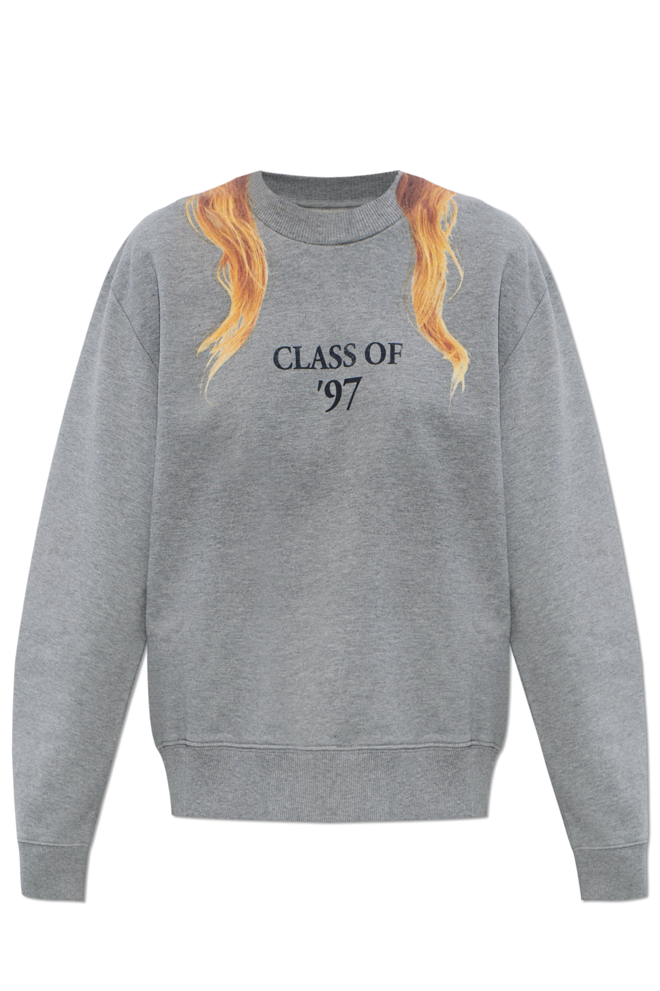 MM6 Maison Margiela Bluza Z Nadrukiem, Kobiety, Szary