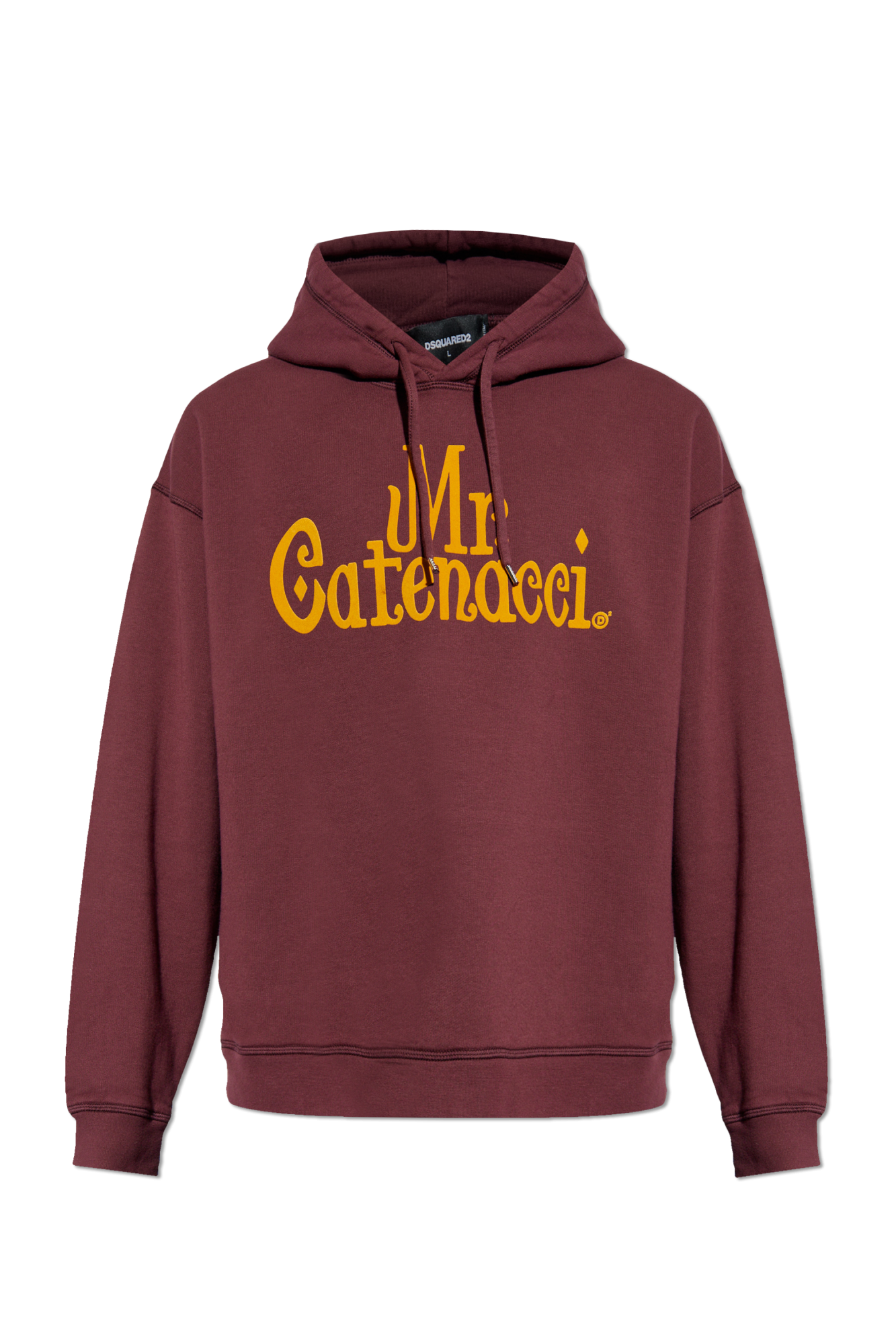Dsquared2 Bluza Z Logo, Mężczyźni, Bordo