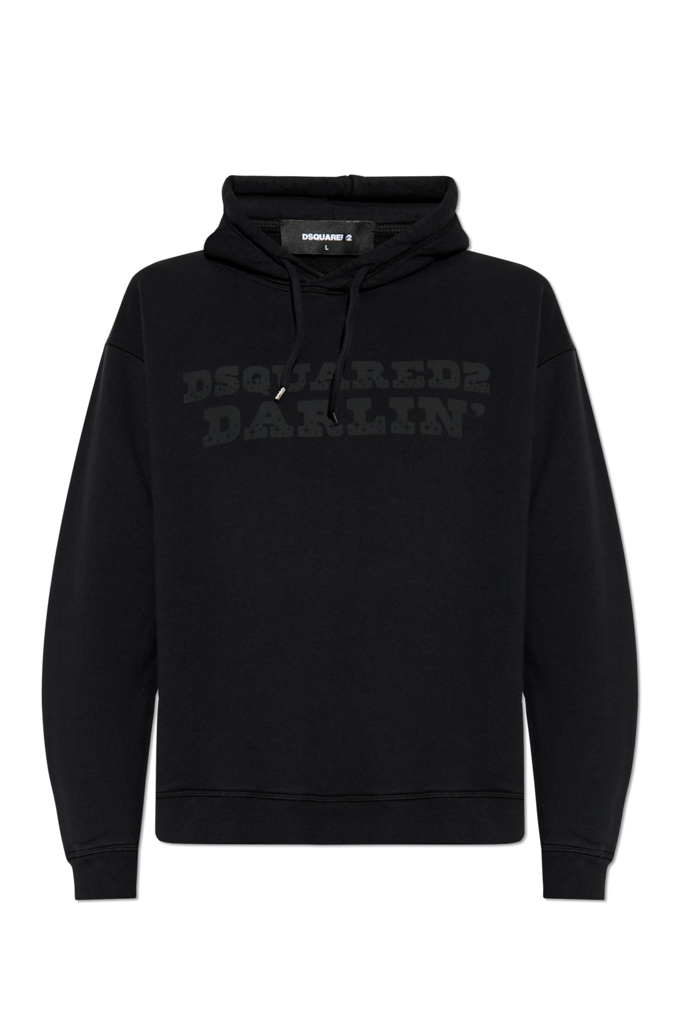 Dsquared2 Bluza Z Kapturem, Mężczyźni, Czarny