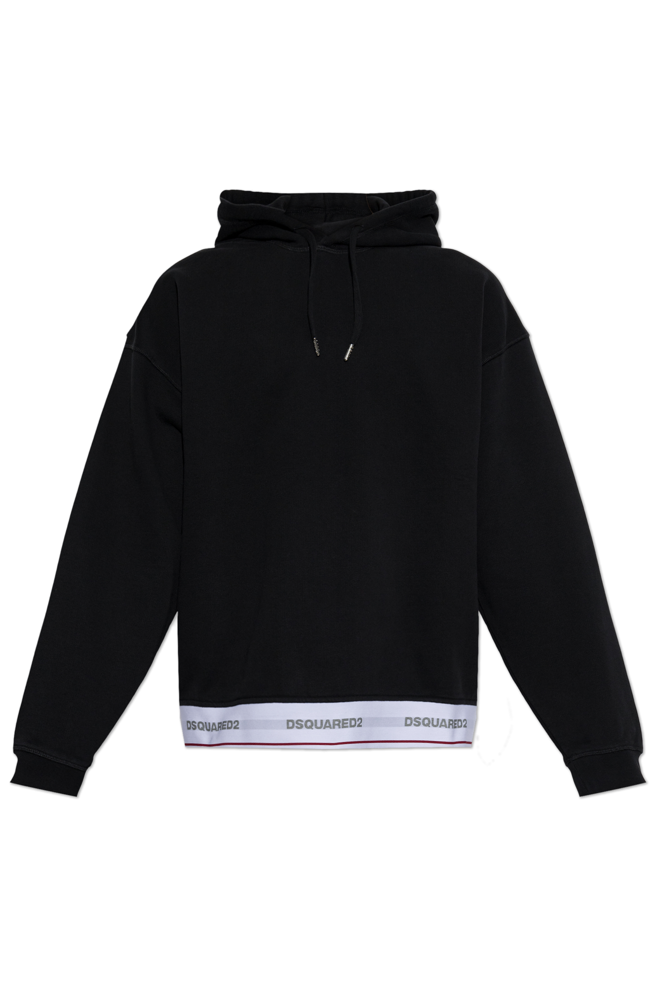 Dsquared2 Bluza Z Kapturem, Mężczyźni, Czarny