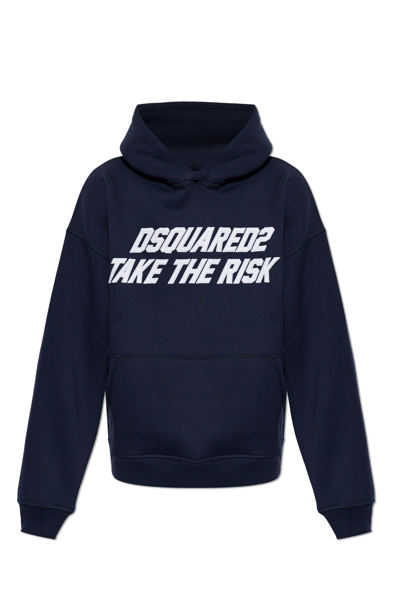 Dsquared2 Bluza Z Logo, Mężczyźni, Granatowy