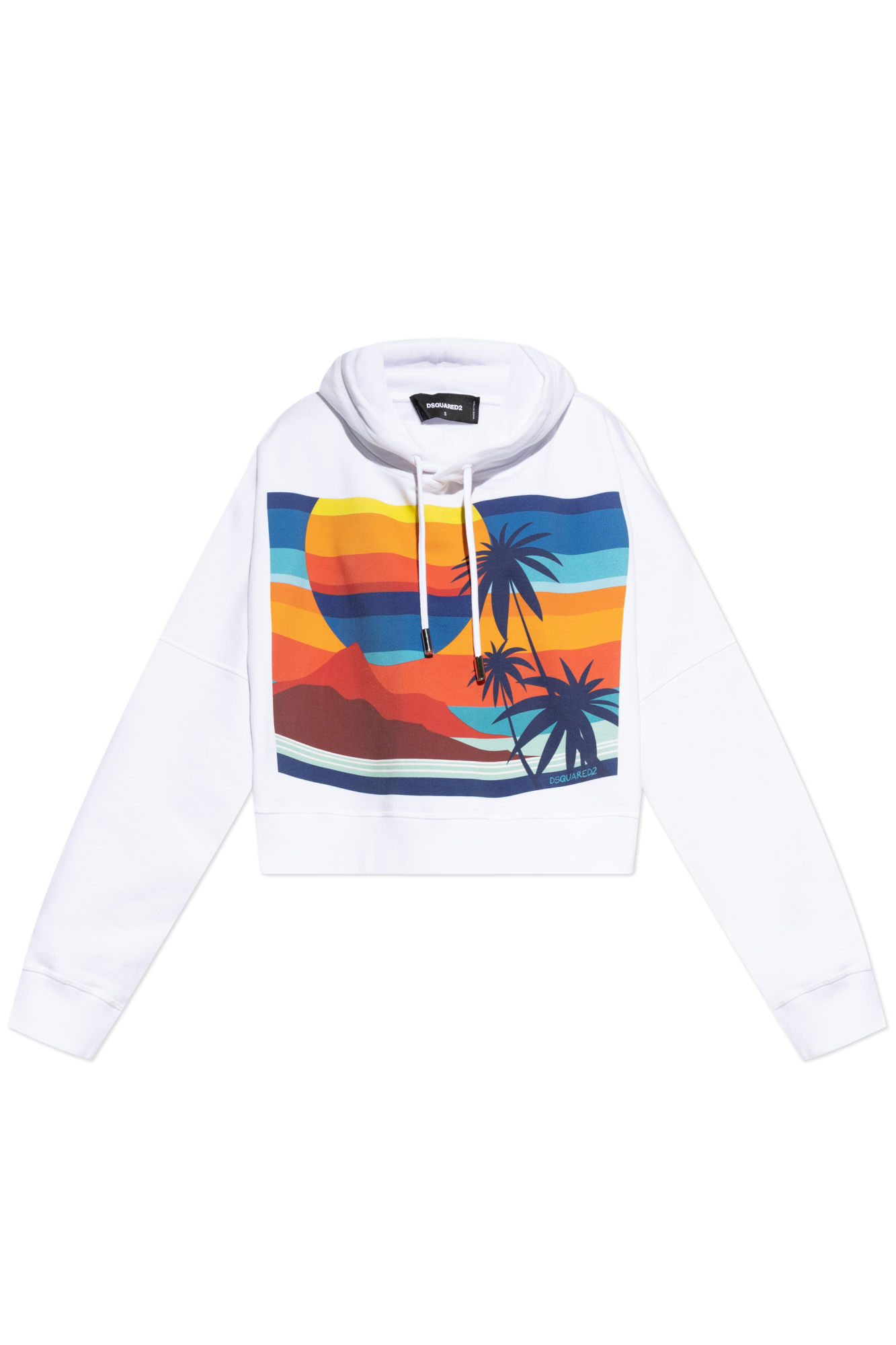 Dsquared2 Bluza Kapsuła `Summer Lovers`, Kobiety, Biały