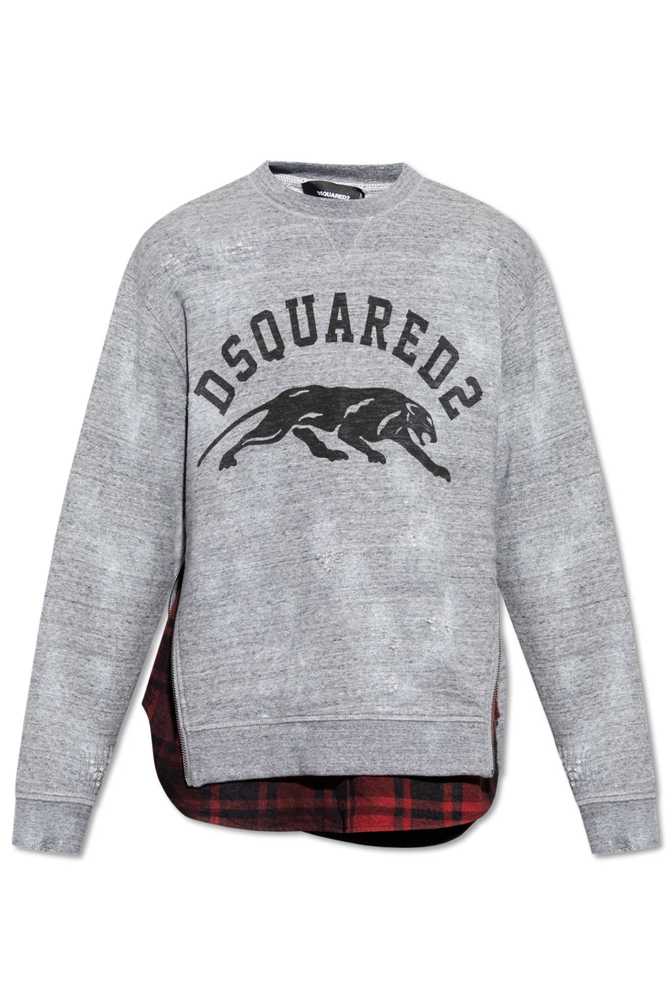 Dsquared2 Bluza Z Logo, Mężczyźni, Szary