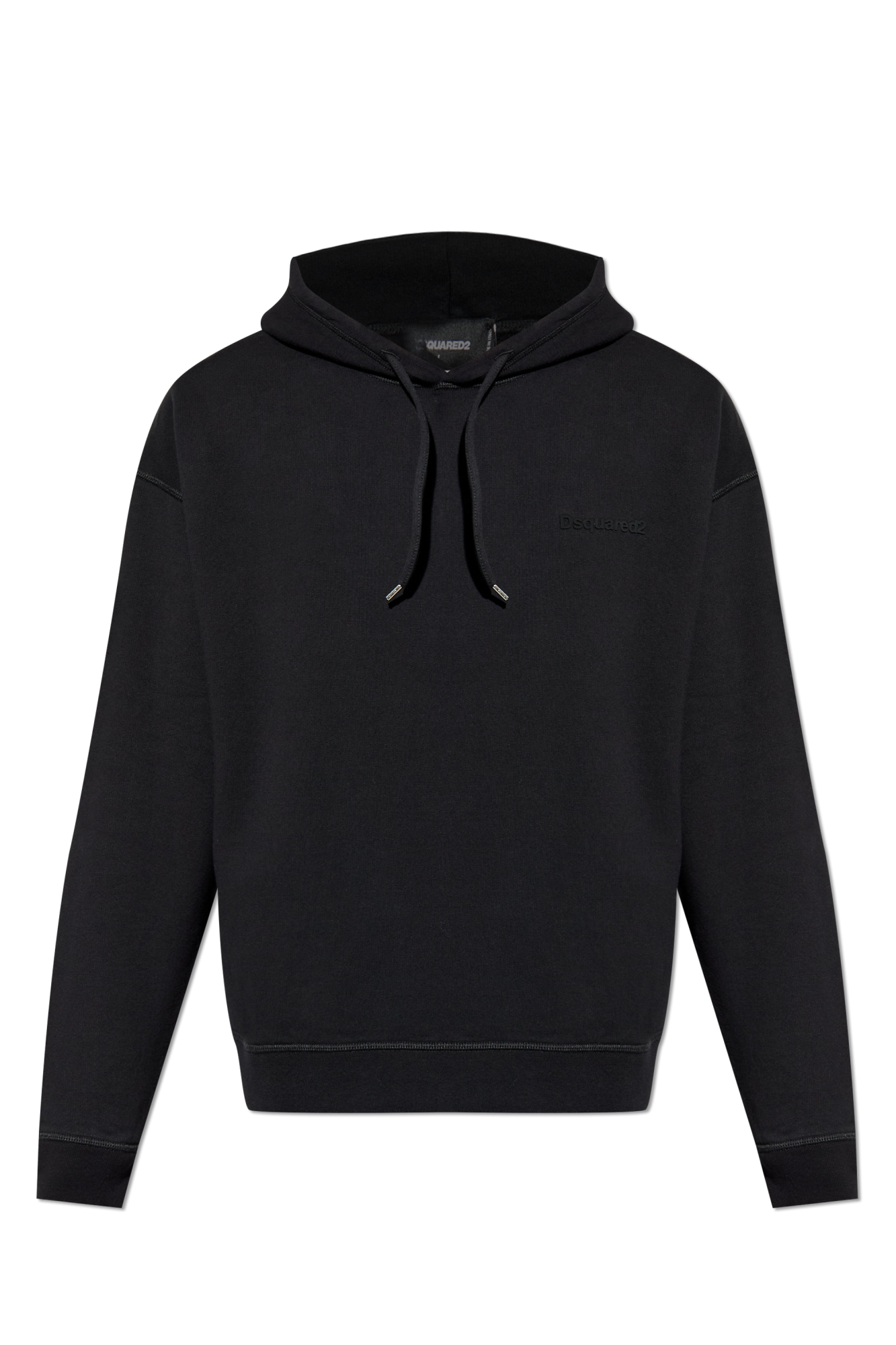 Dsquared2 Bluza Z Logo, Mężczyźni, Czarny