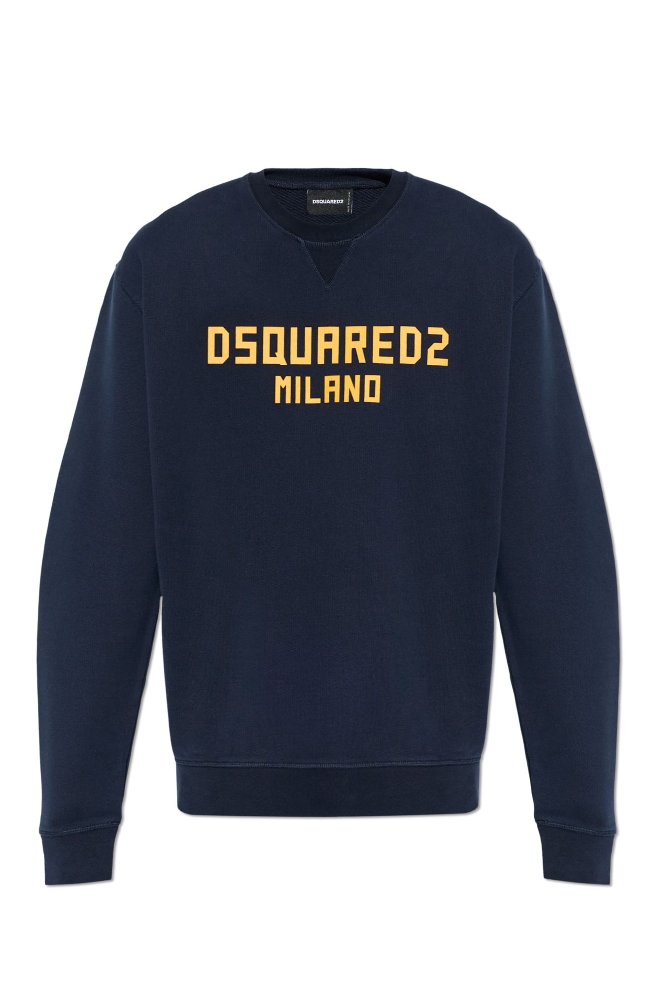 Dsquared2 Bluza Z Nadrukowanym Logo, Mężczyźni, Granatowy