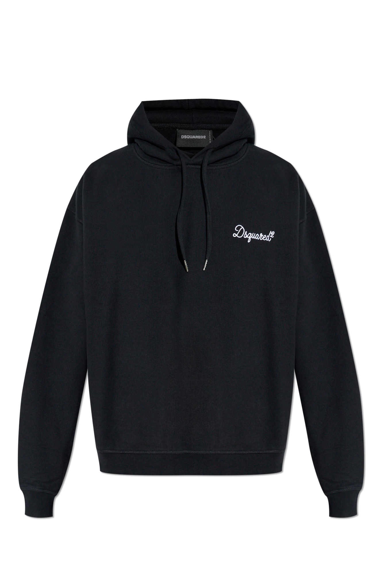 Dsquared2 Bluza Z Kapturem, Mężczyźni, Czarny