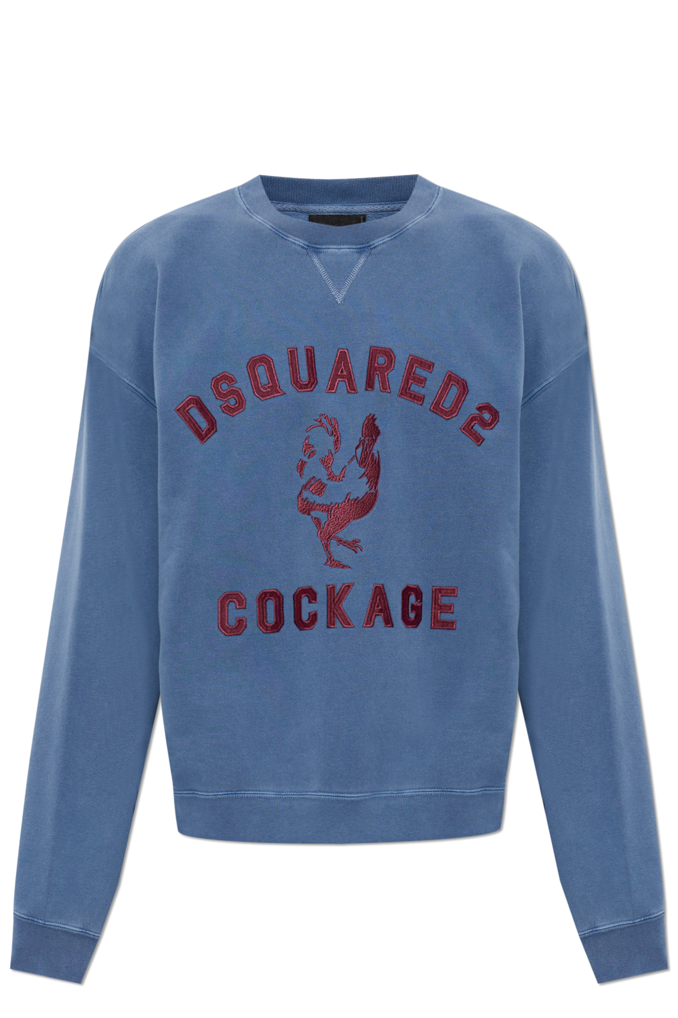 Dsquared2 Bluza Z Logo, Mężczyźni, Niebieski