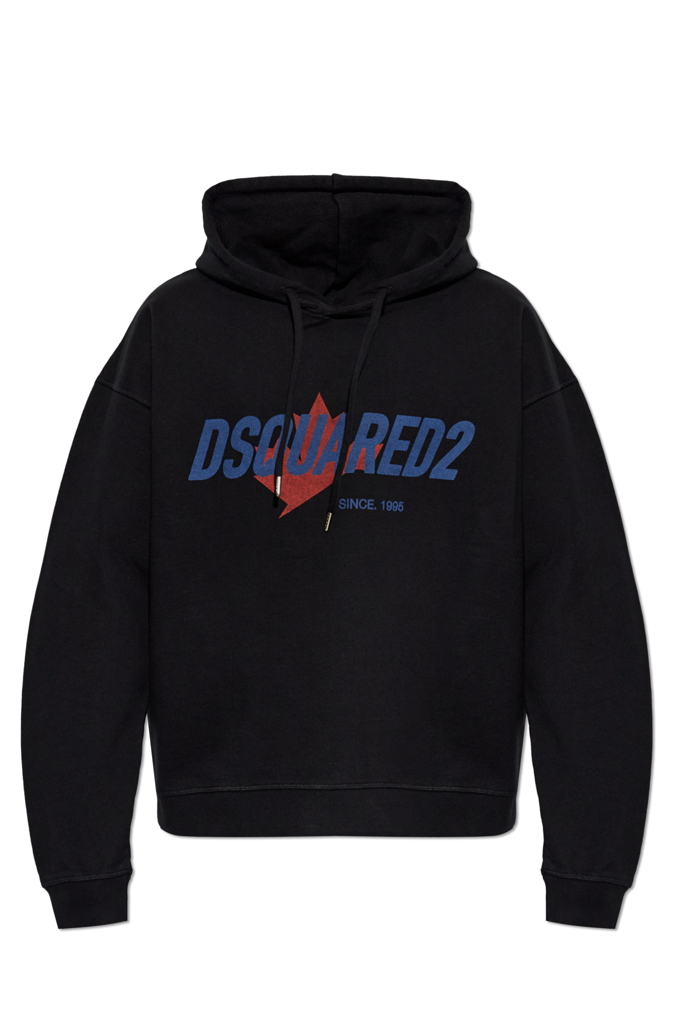 Dsquared2 Bluza Z Logo, Mężczyźni, Czarny