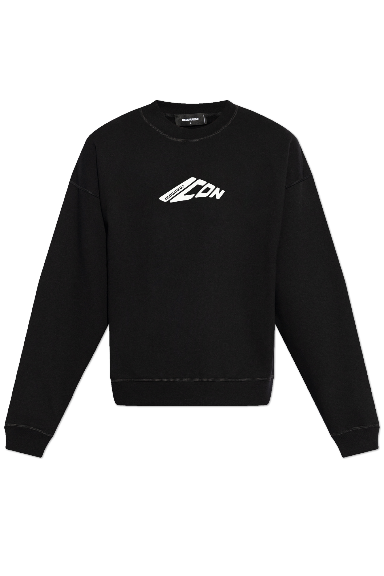 Dsquared2 Bluza Z Logo, Mężczyźni, Czarny