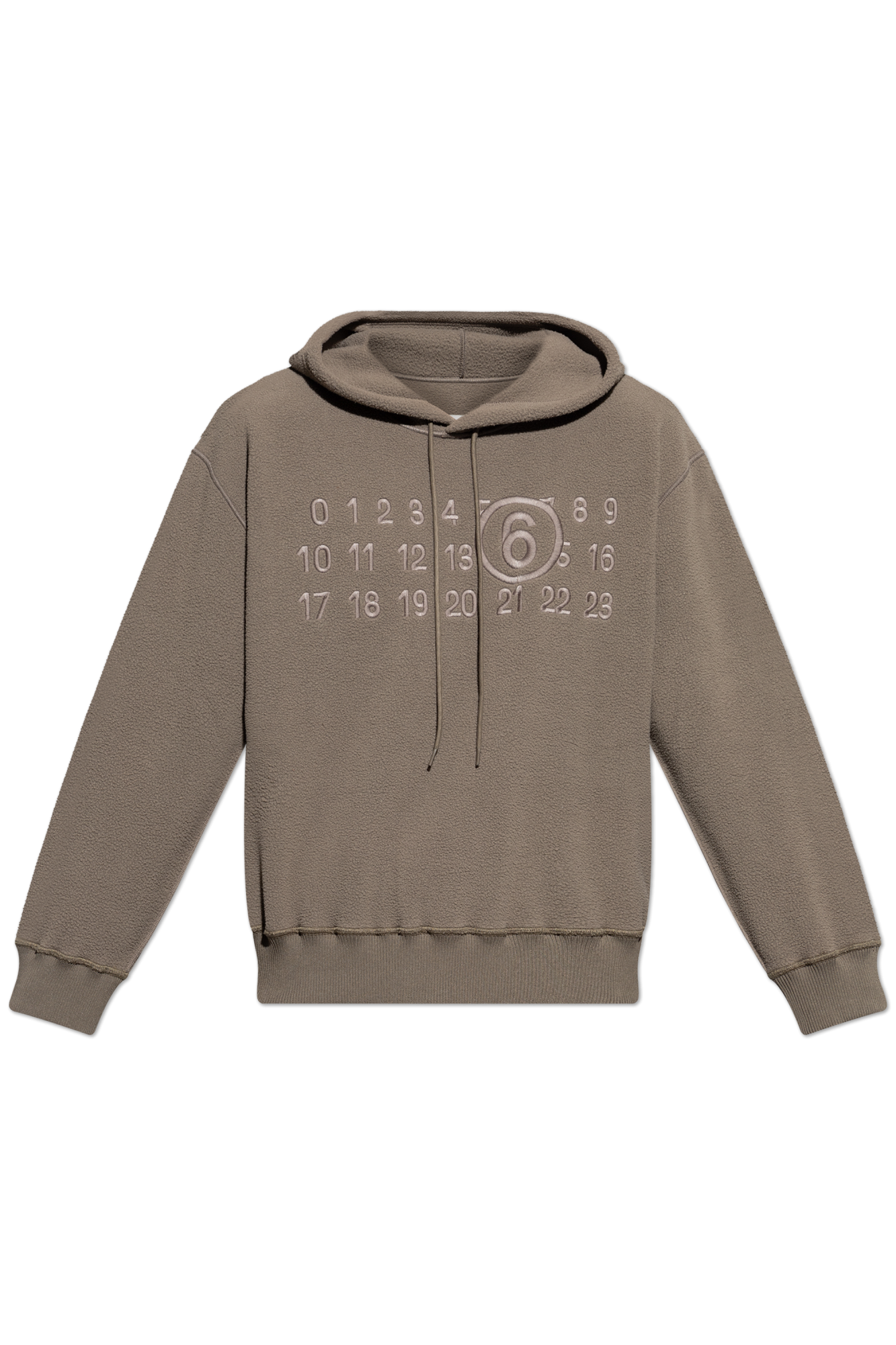MM6 Maison Margiela Polar Z Logo, Mężczyźni, Szary