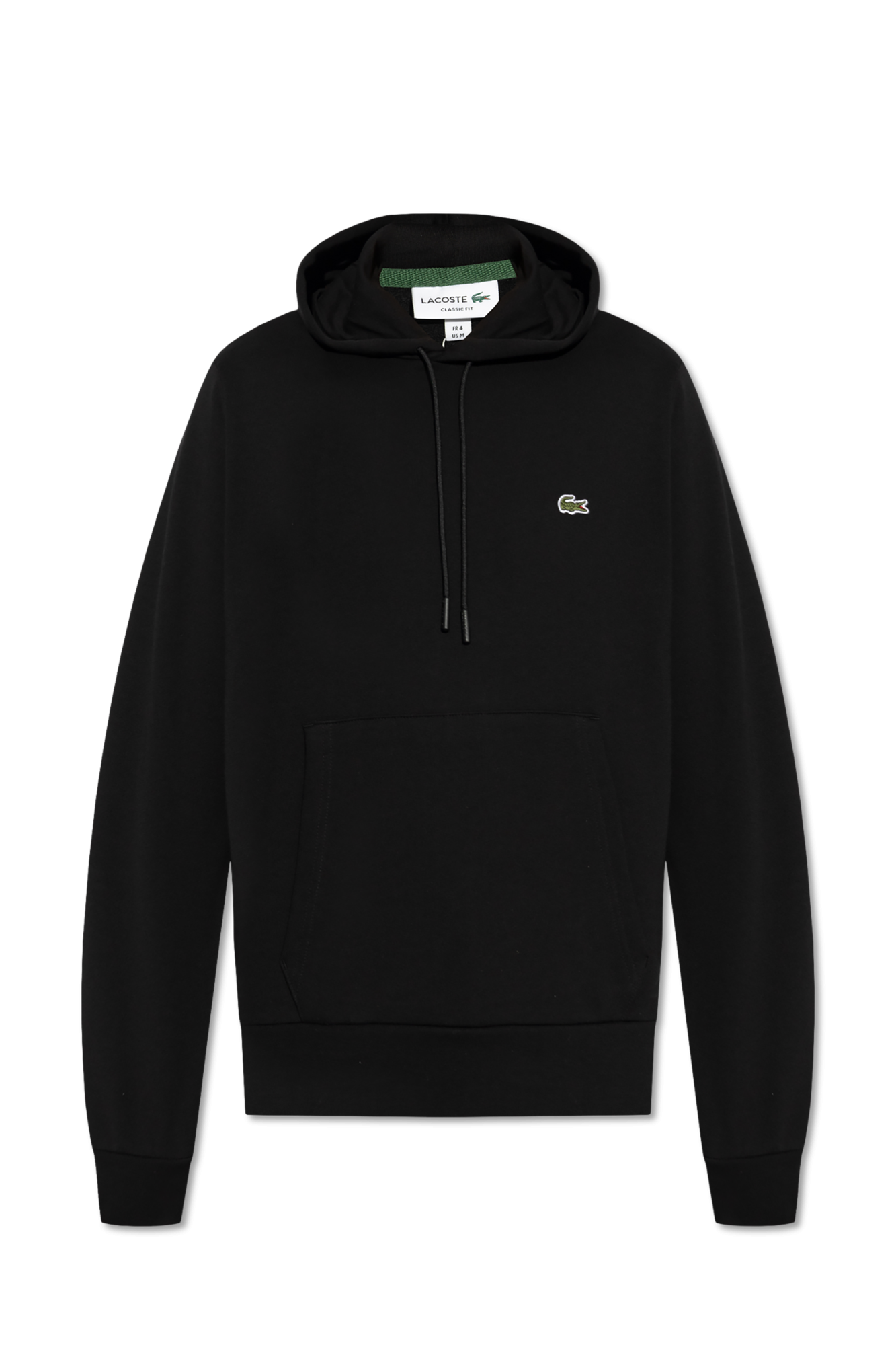 Lacoste Bluza Z Kapturem, Mężczyźni, Czarny