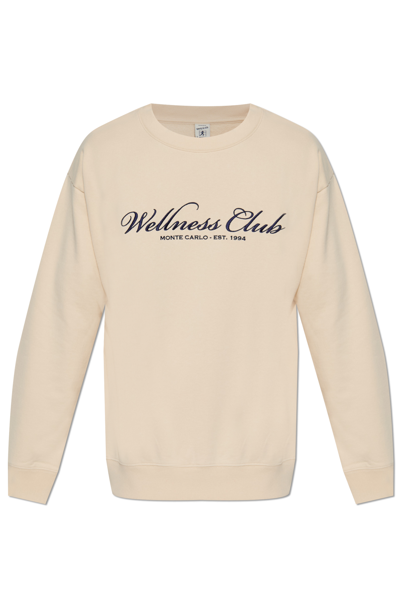 Sporty & Rich Bluza Z Kolekcji `Riviera`, Unisex, Kremowy