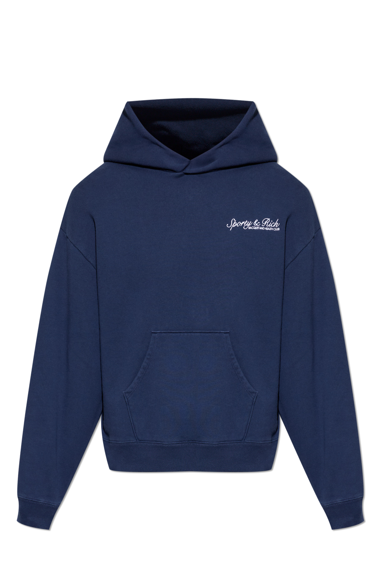 Sporty & Rich Bluza Z Kapturem, Unisex, Granatowy