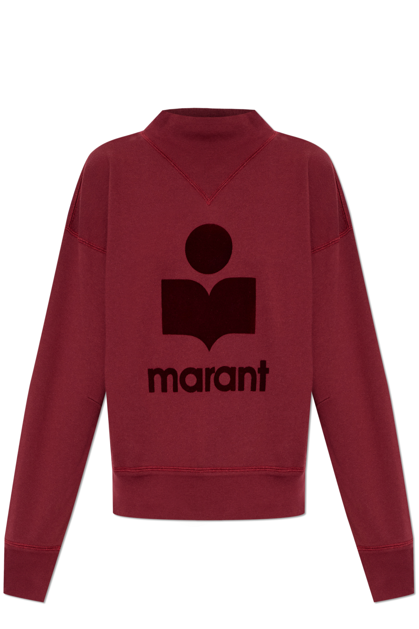 Marant Etoile Bluza `Moby`, Kobiety, Bordo