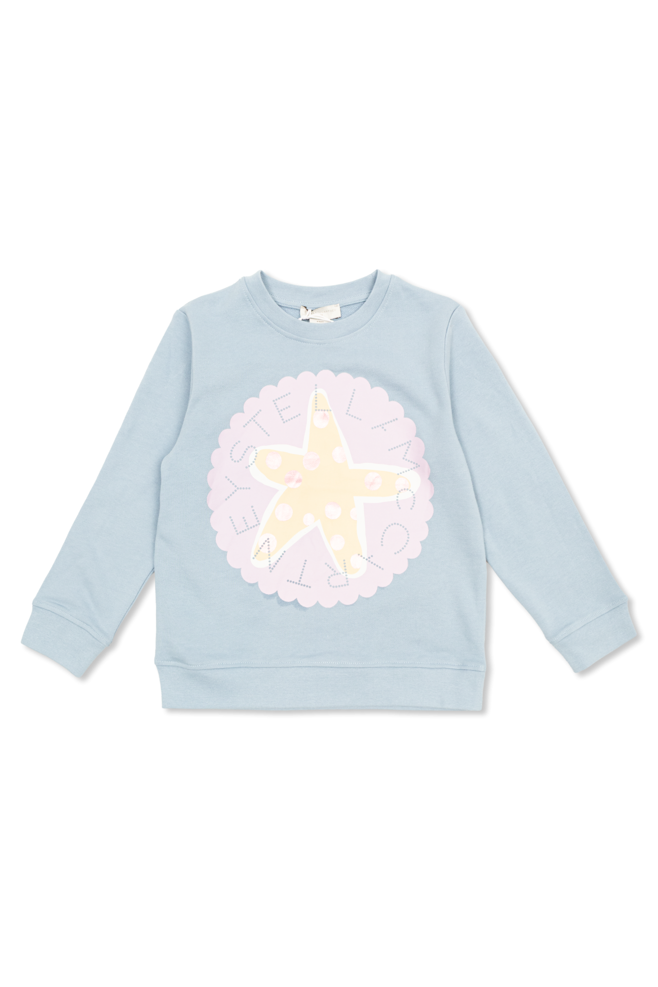 Stella McCartney Kids Bluza Z Nadrukiem, Unisex, Niebieski