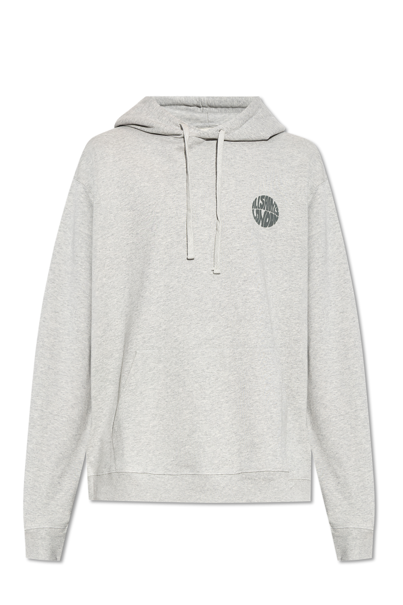 AllSaints Bluza `Waved`, Mężczyźni, Szary