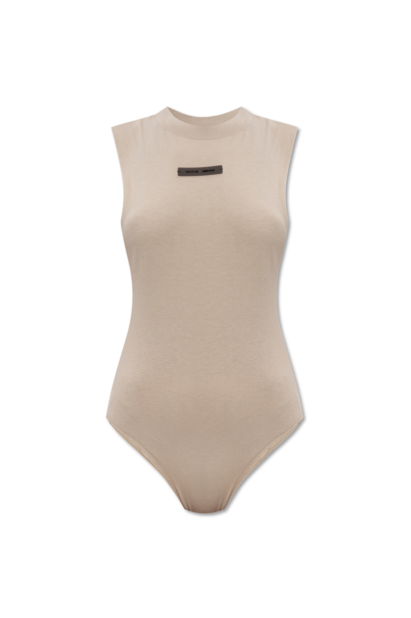 Fear Of God Essentials Body Z Logo, Kobiety, Beżowy