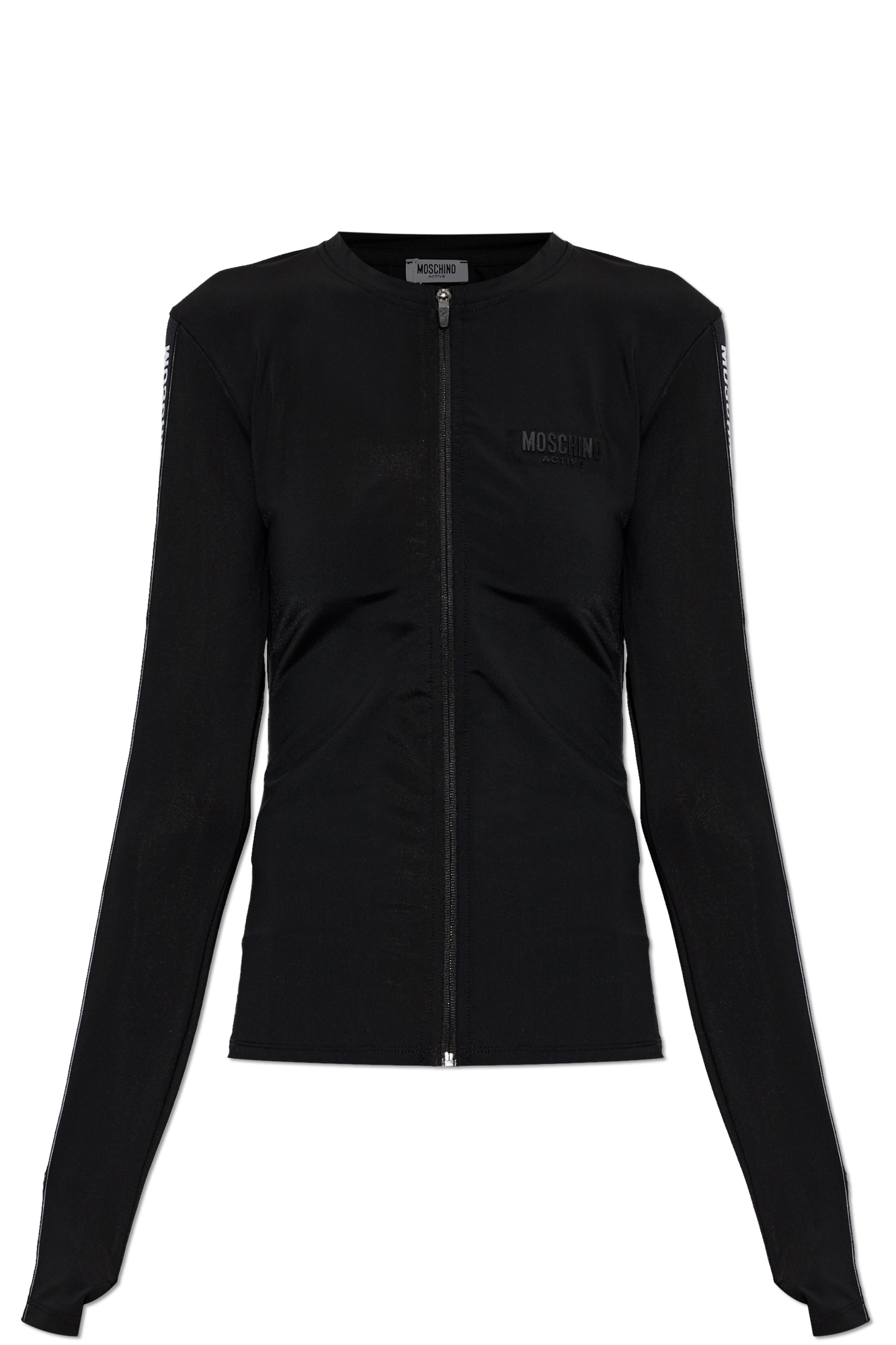 Moschino Top Z Linii `Active`, Kobiety, Czarny