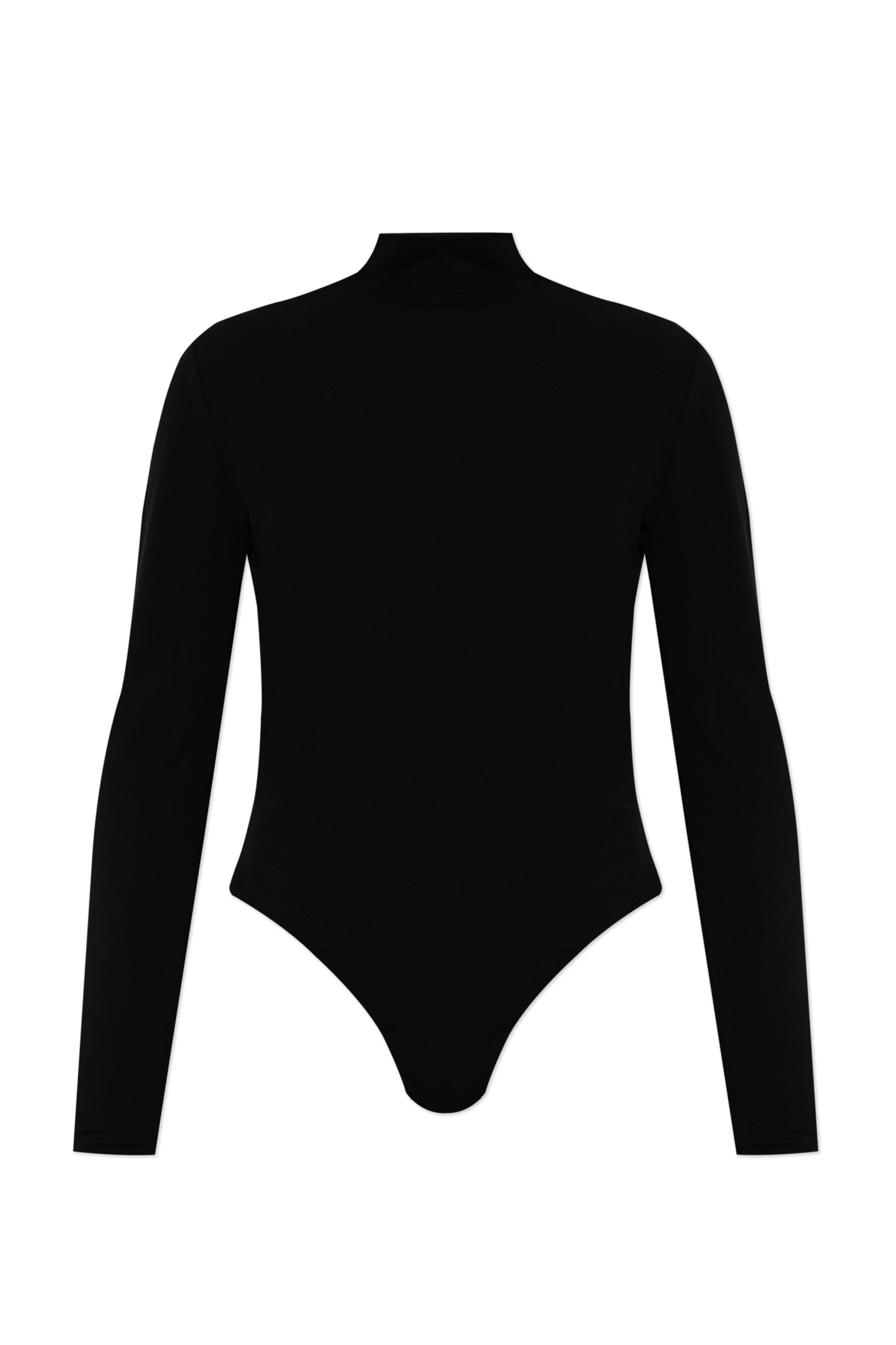 Alaïa Body Ze Stójką, Kobiety, Czarny