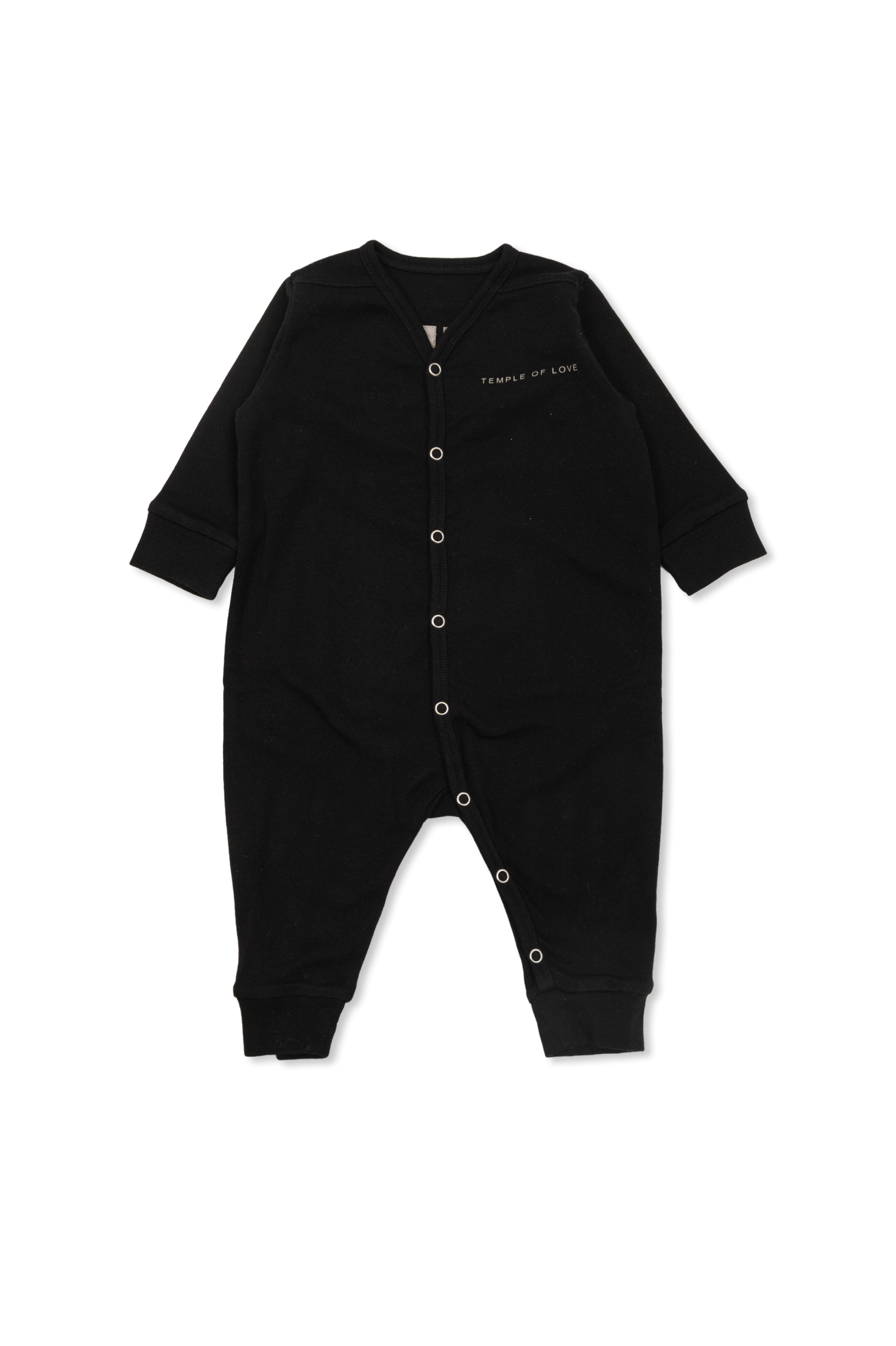 Rick Owens Kids Pajacyk Niemowlęcy, Unisex, Czarny