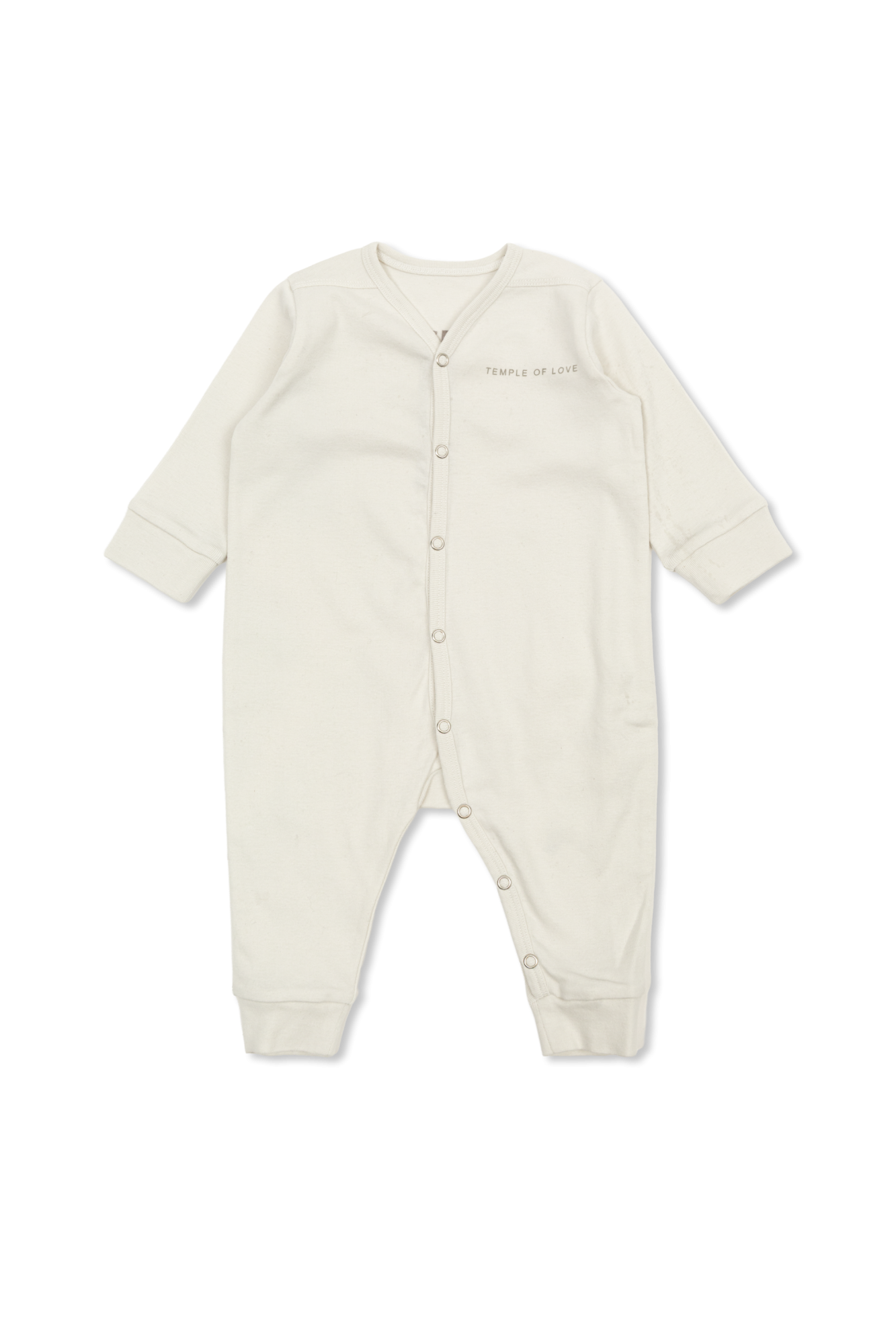 Rick Owens Kids Pajacyk Niemowlęcy, Unisex, Kremowy