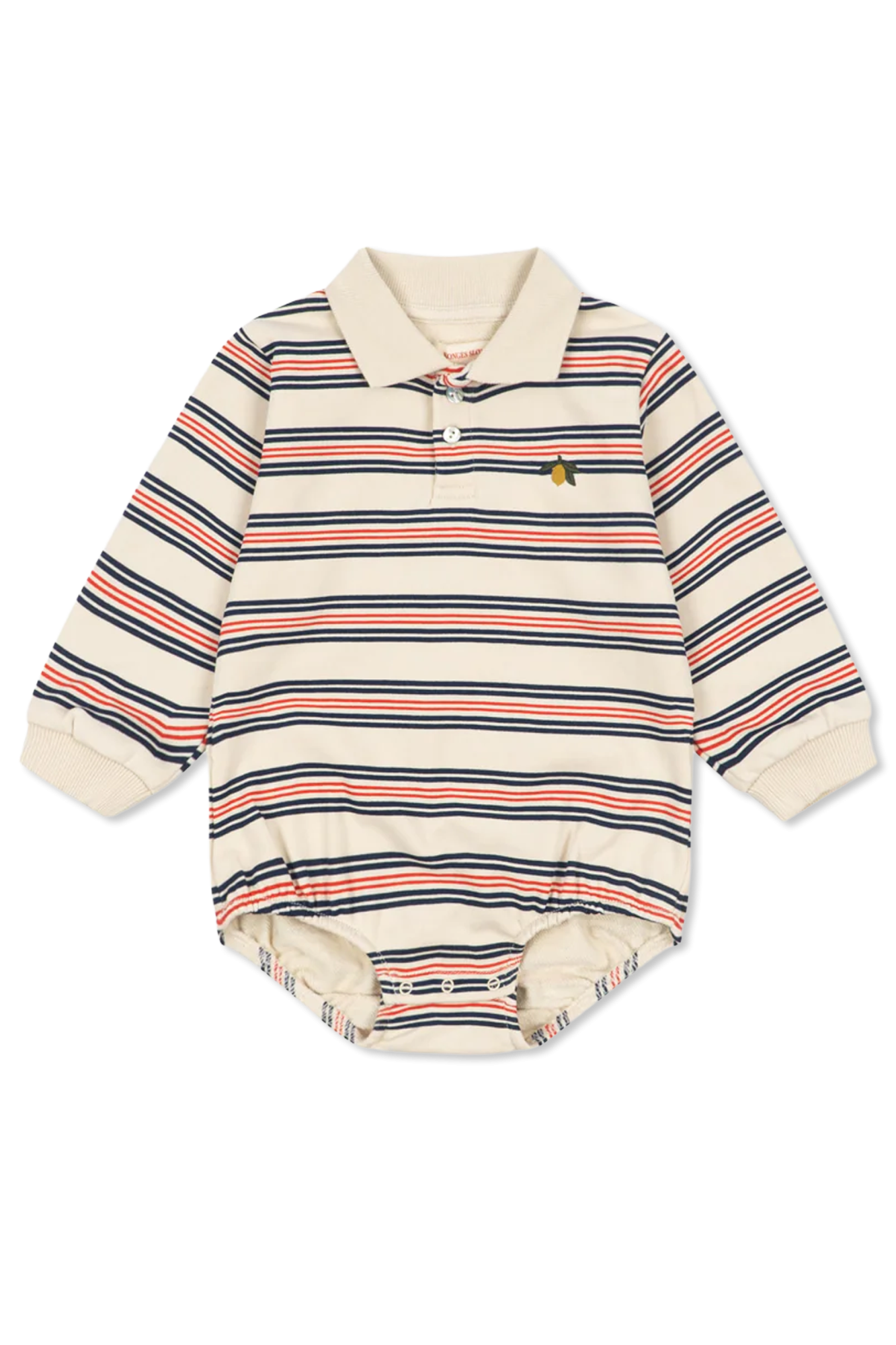 Konges Sløjd Rampersy Niemowlęce `Spotty`, Unisex, Kremowy