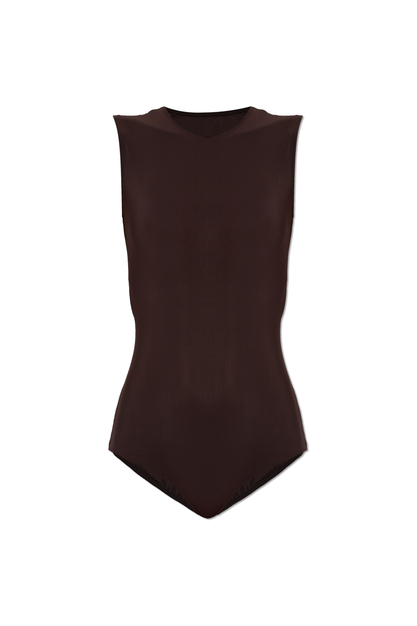 Maison Margiela Body Bez Rękawów, Kobiety, Brązowy