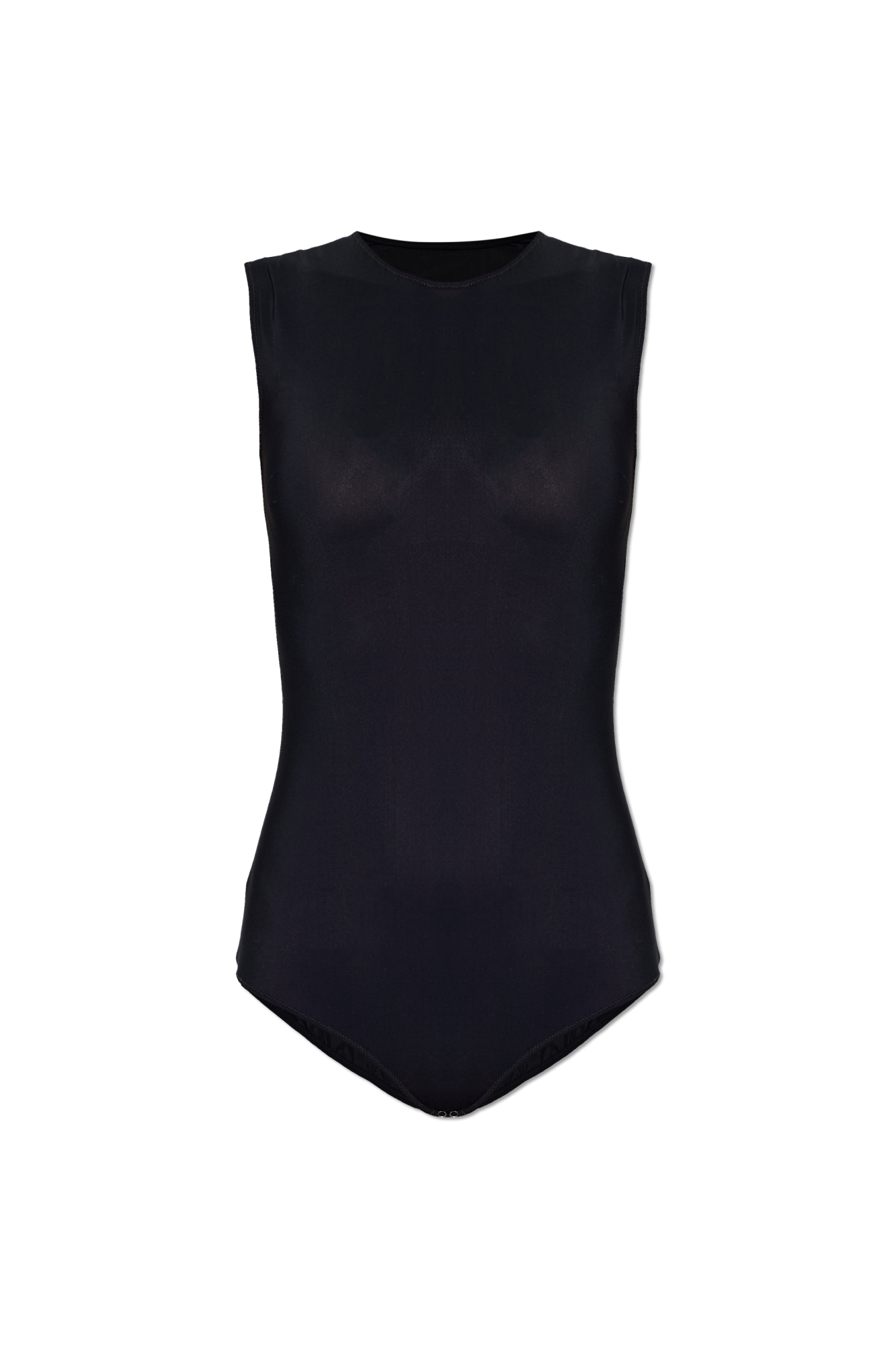 Maison Margiela Body Bez Rękawów, Kobiety, Czarny