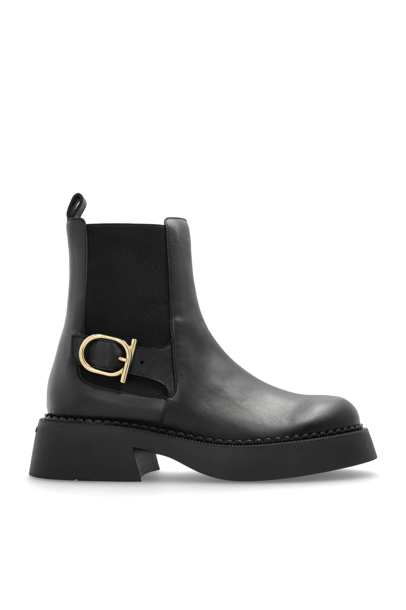 FERRAGAMO Sztyblety `Tia`, Kobiety, Czarny