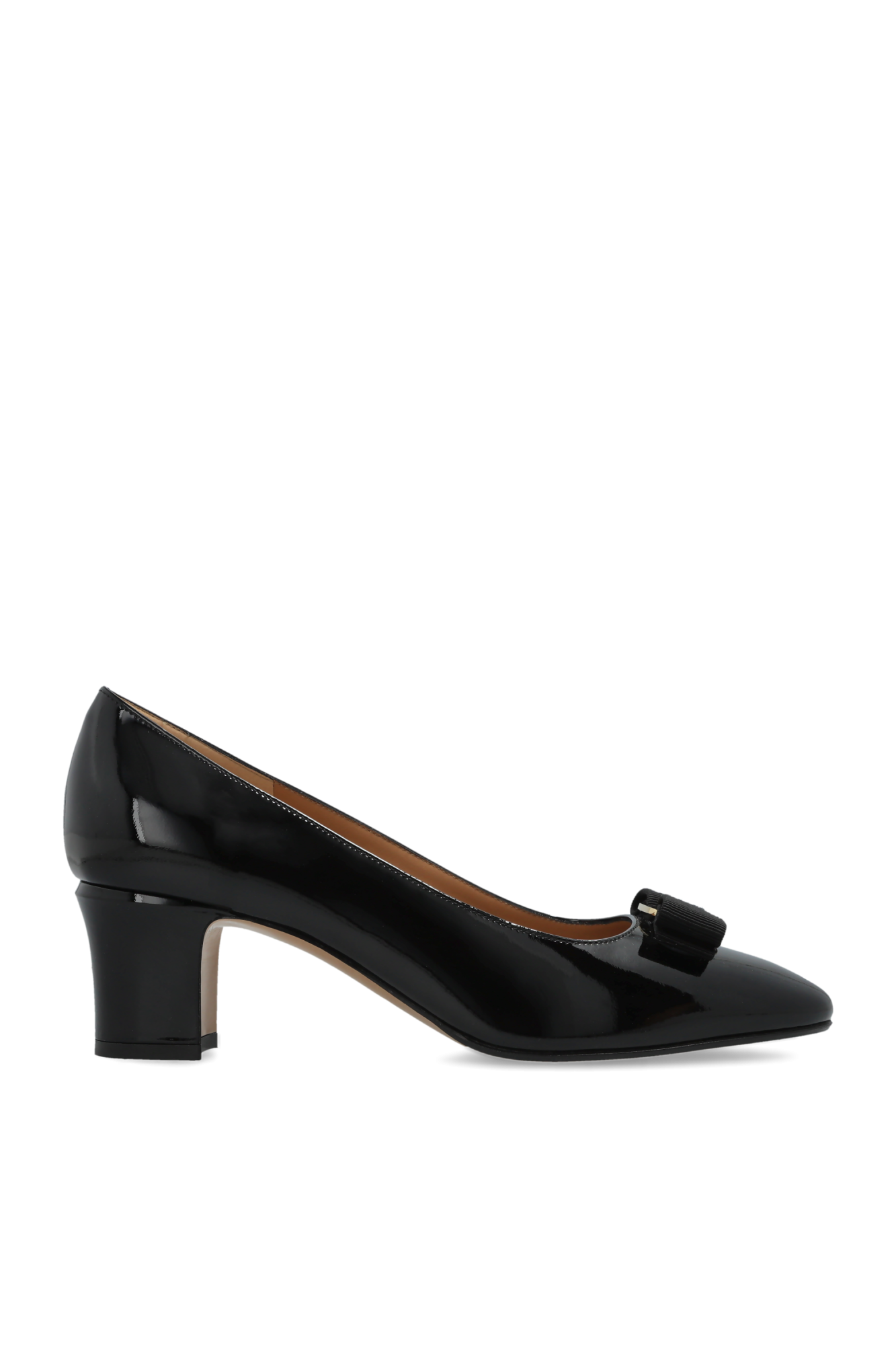 FERRAGAMO Buty Na Obcasie `Vara`, Kobiety, Czarny