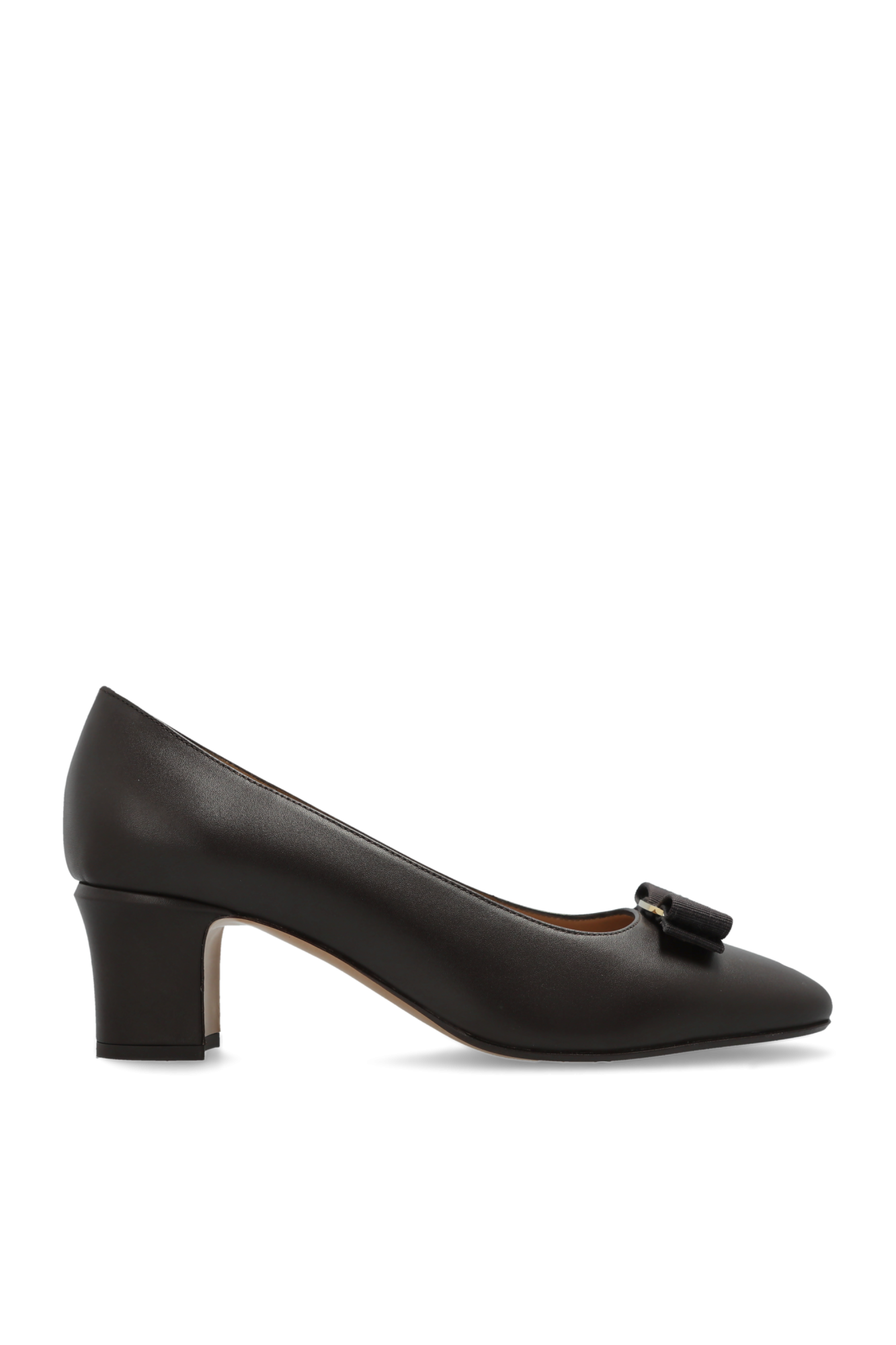 FERRAGAMO Buty Na Obcasie `Vara`, Kobiety, Brązowy