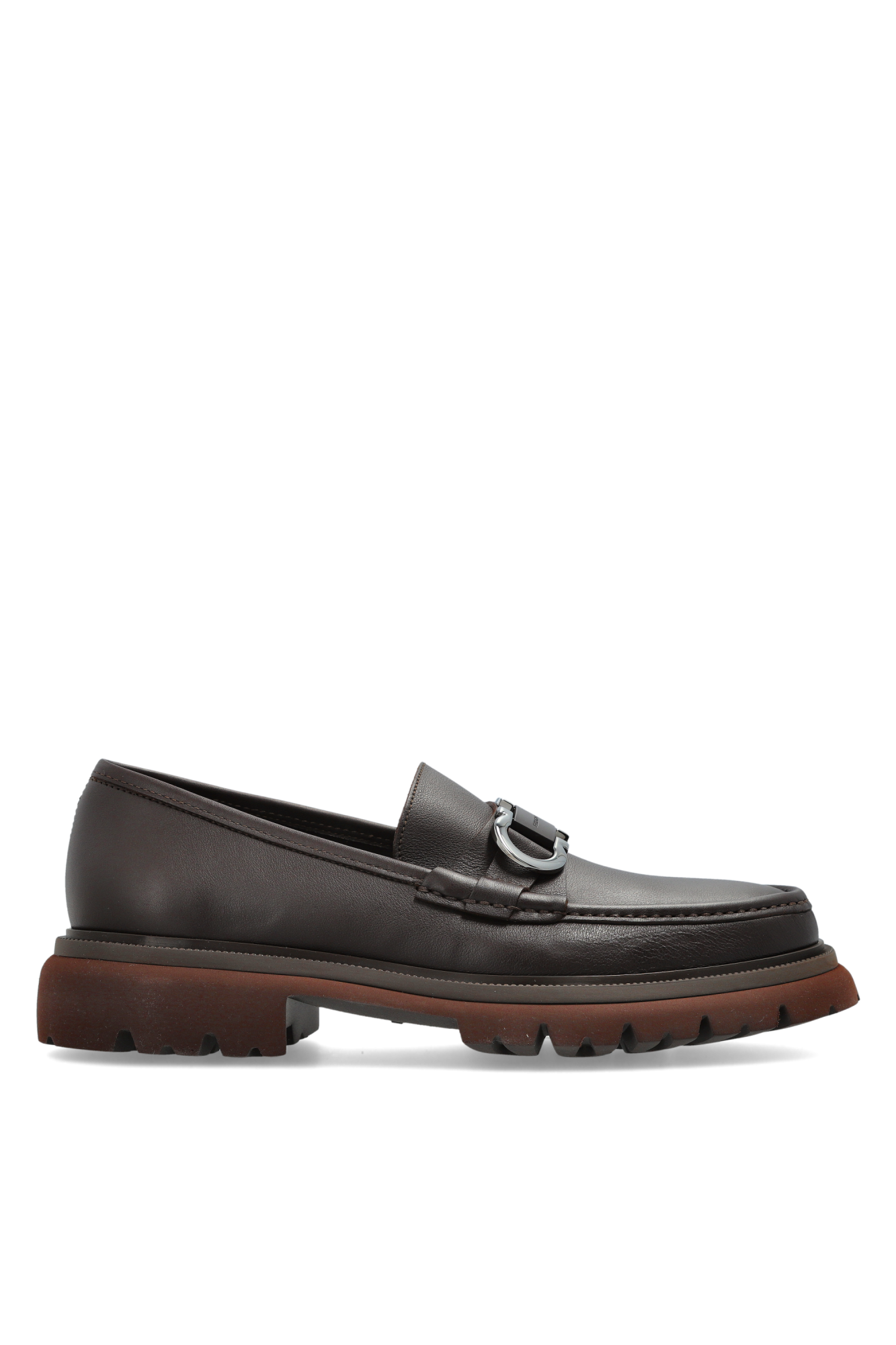 FERRAGAMO Buty ‘Cocoon’ Typu ‘Loafers’, Mężczyźni, Brązowy