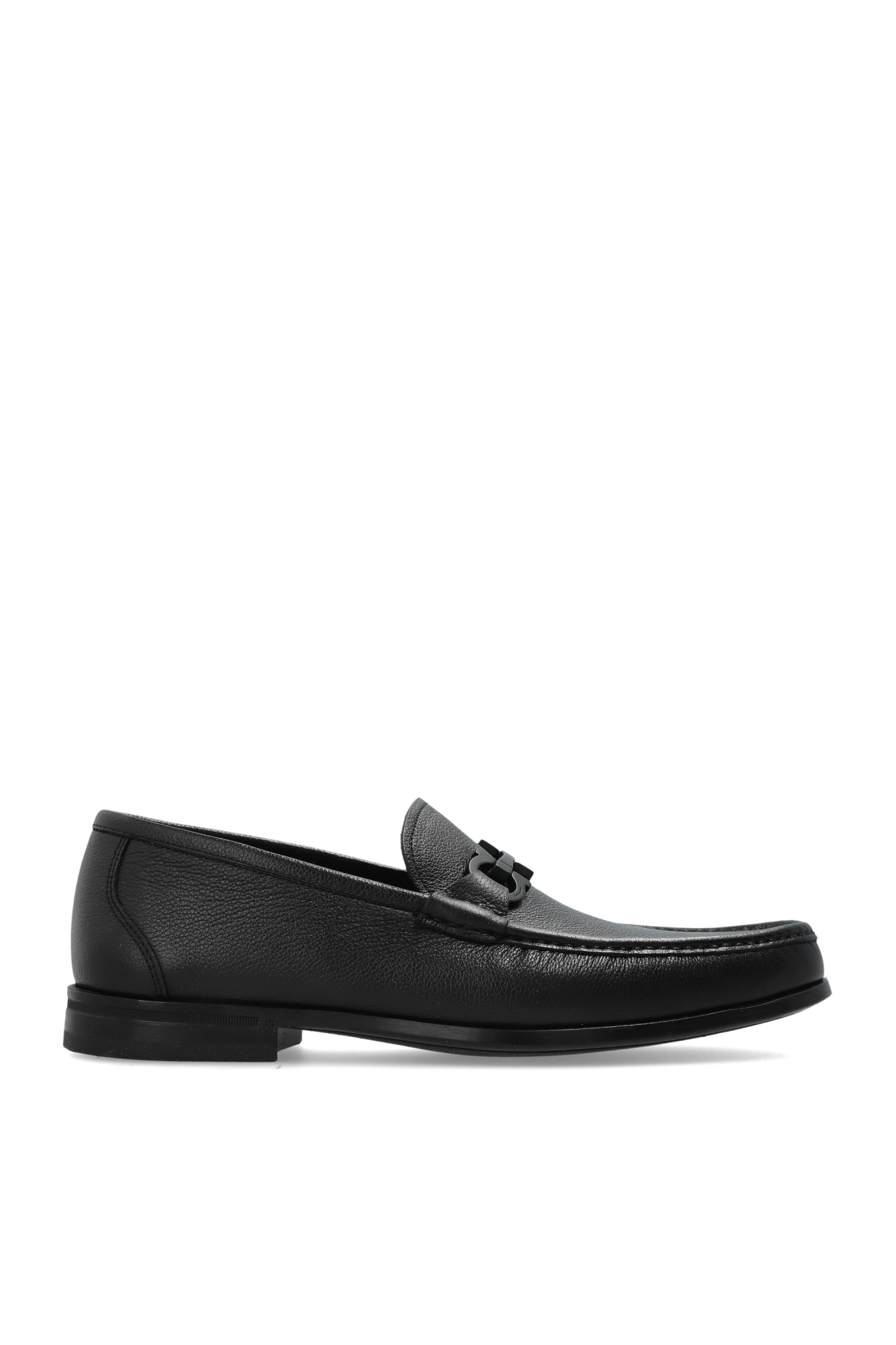 FERRAGAMO Buty `Grandioso 2` Typu `loafers`, Mężczyźni, Czarny