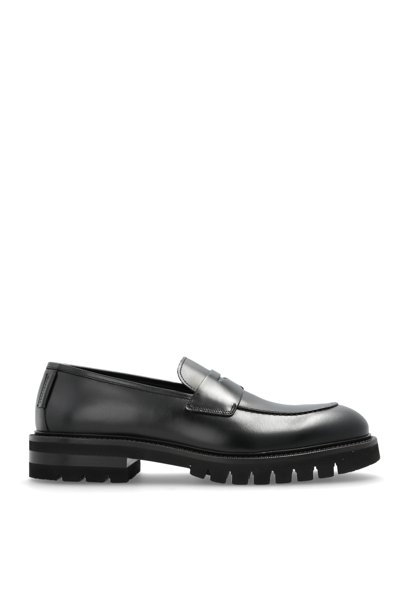 FERRAGAMO Buty `Aukland`, Mężczyźni, Czarny