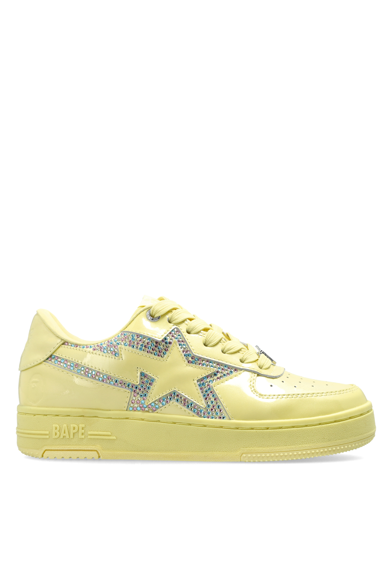 A BATHING APE® Buty Sportowe Z Logo, Kobiety, żółty