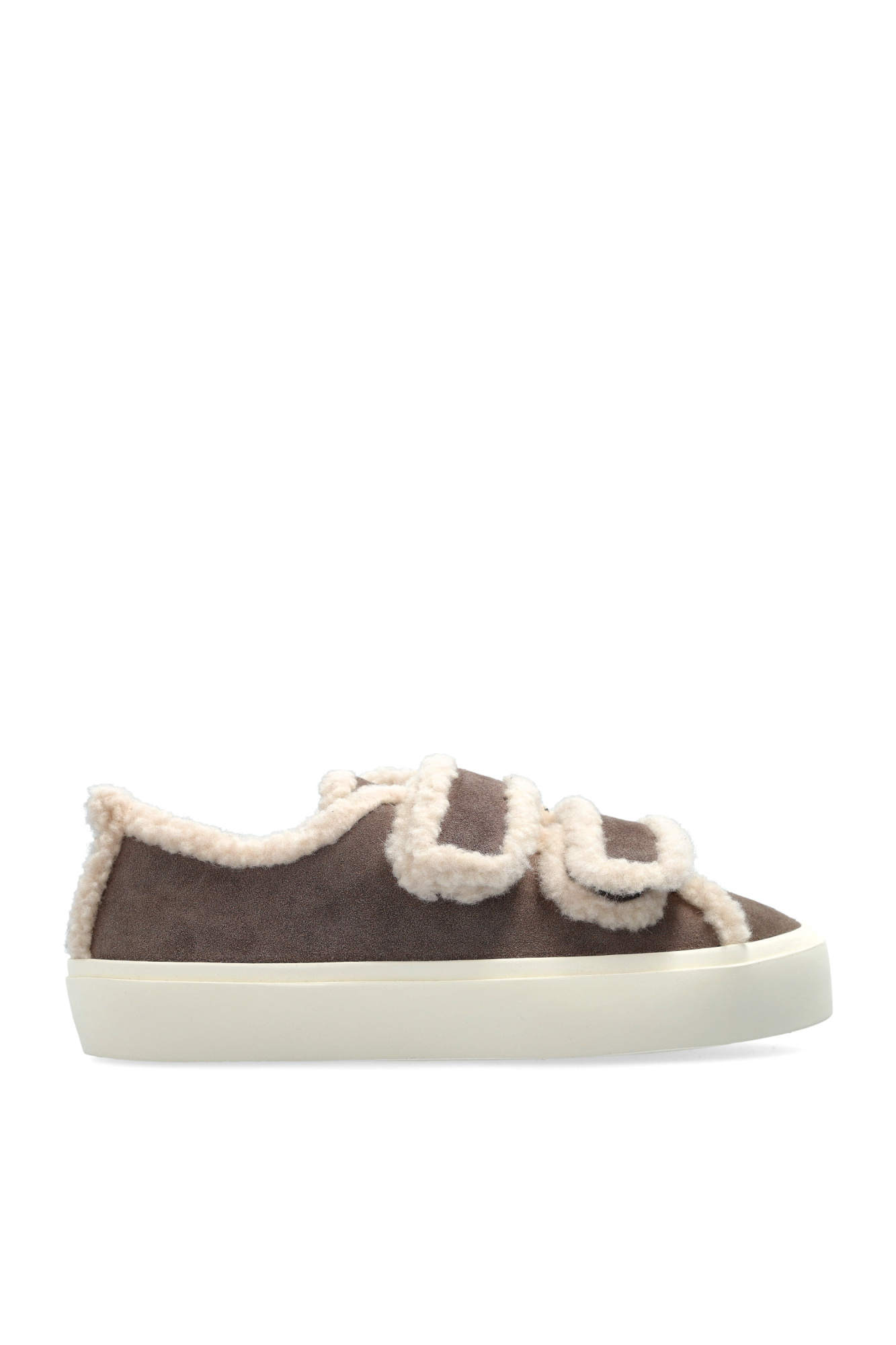 Inuikii Buty `Shearling Low Velcro`, Kobiety, Szary