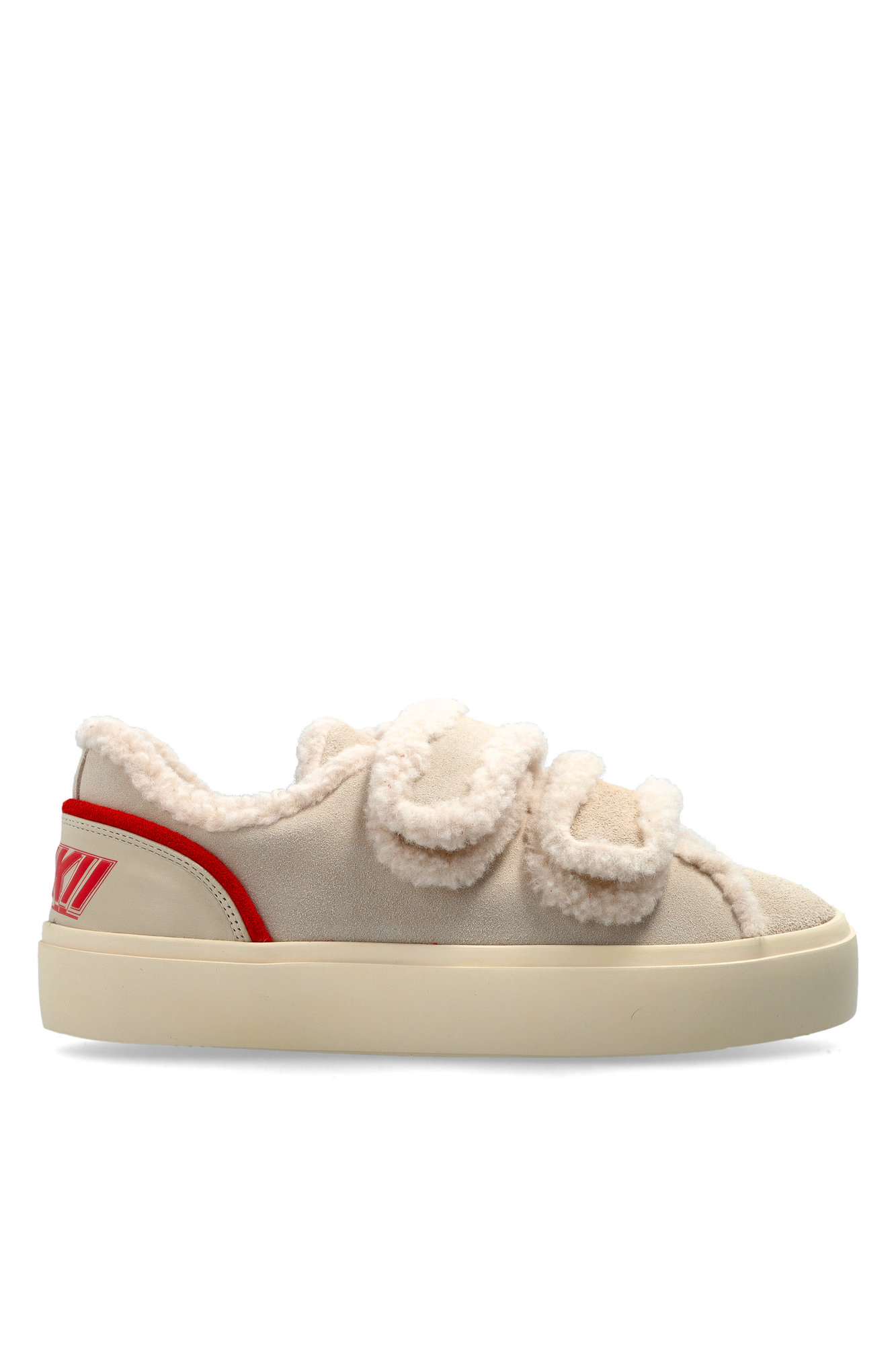 Inuikii Buty Sportowe ‘Lila Shearling Low’, Kobiety, Beżowy