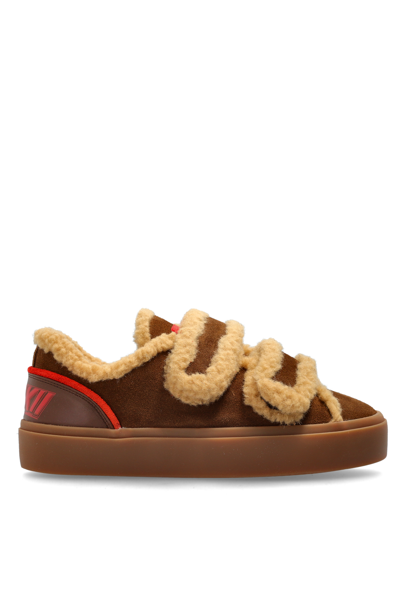 Inuikii Buty Sportowe ‘Lila Shearling Low’, Kobiety, Brązowy