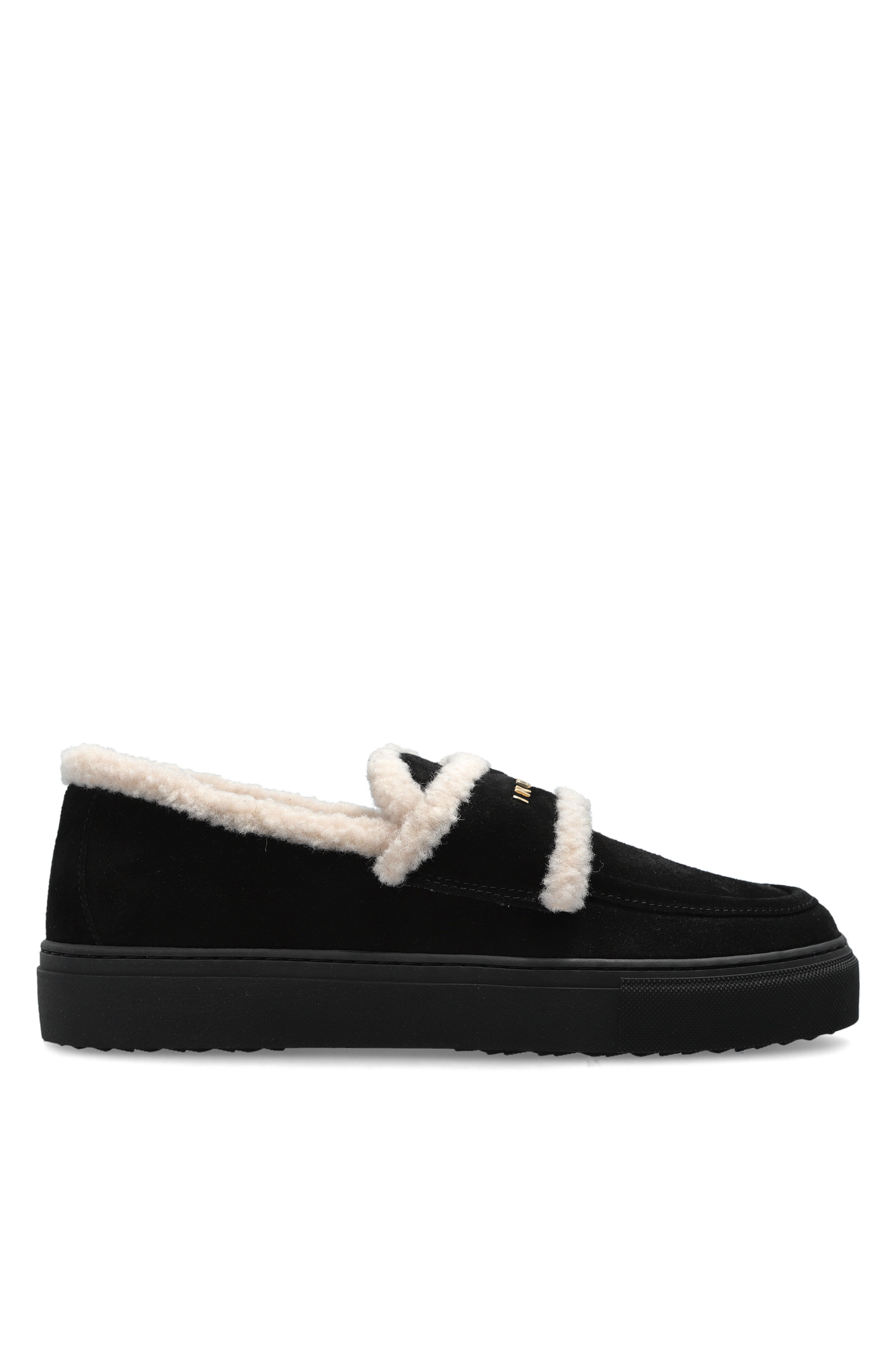 Inuikii Buty ‘Shearling Loafer’, Kobiety, Czarny