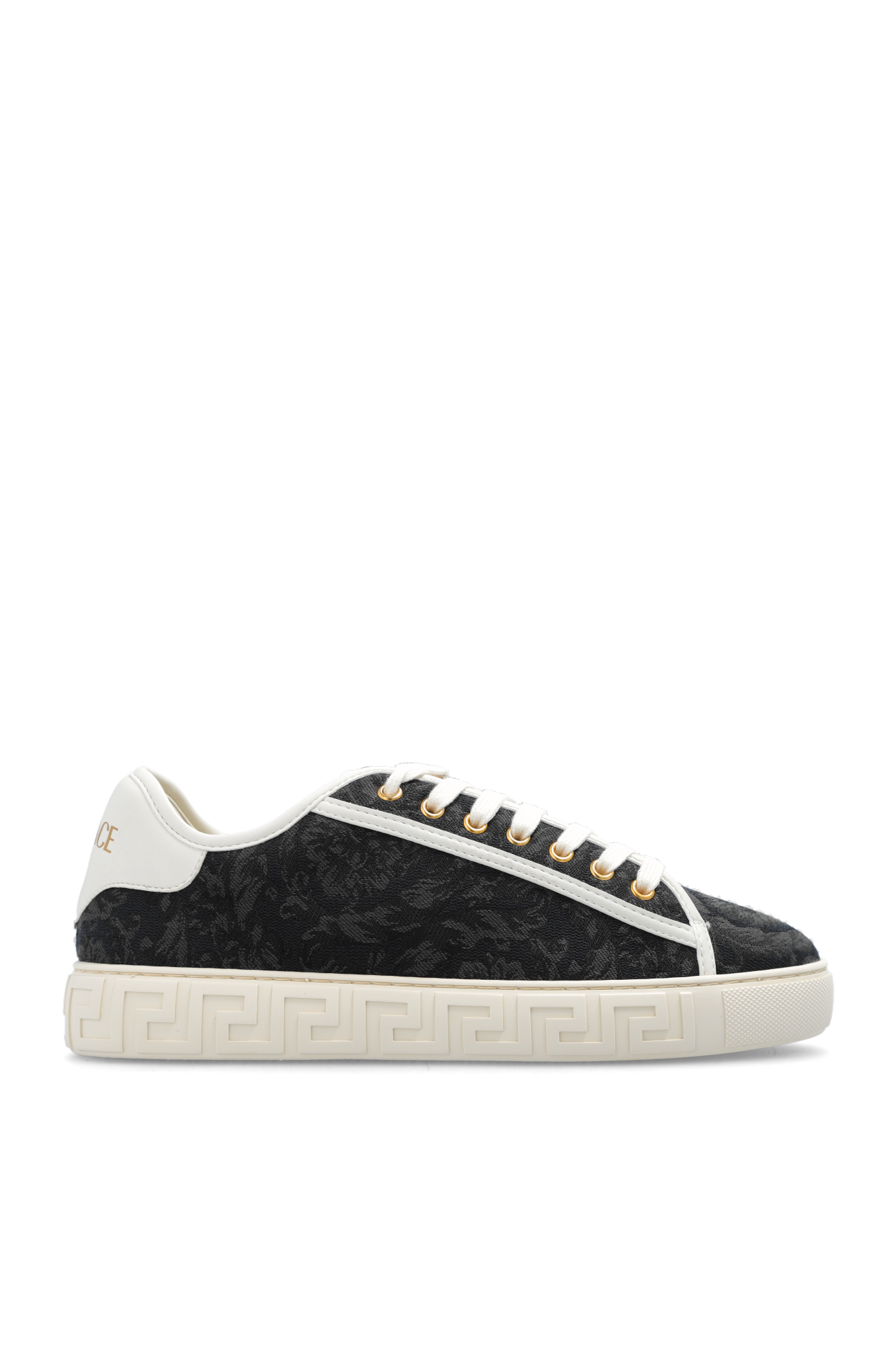 Versace Buty Sportowe ‘Barocco Greca’, Kobiety, Czarny