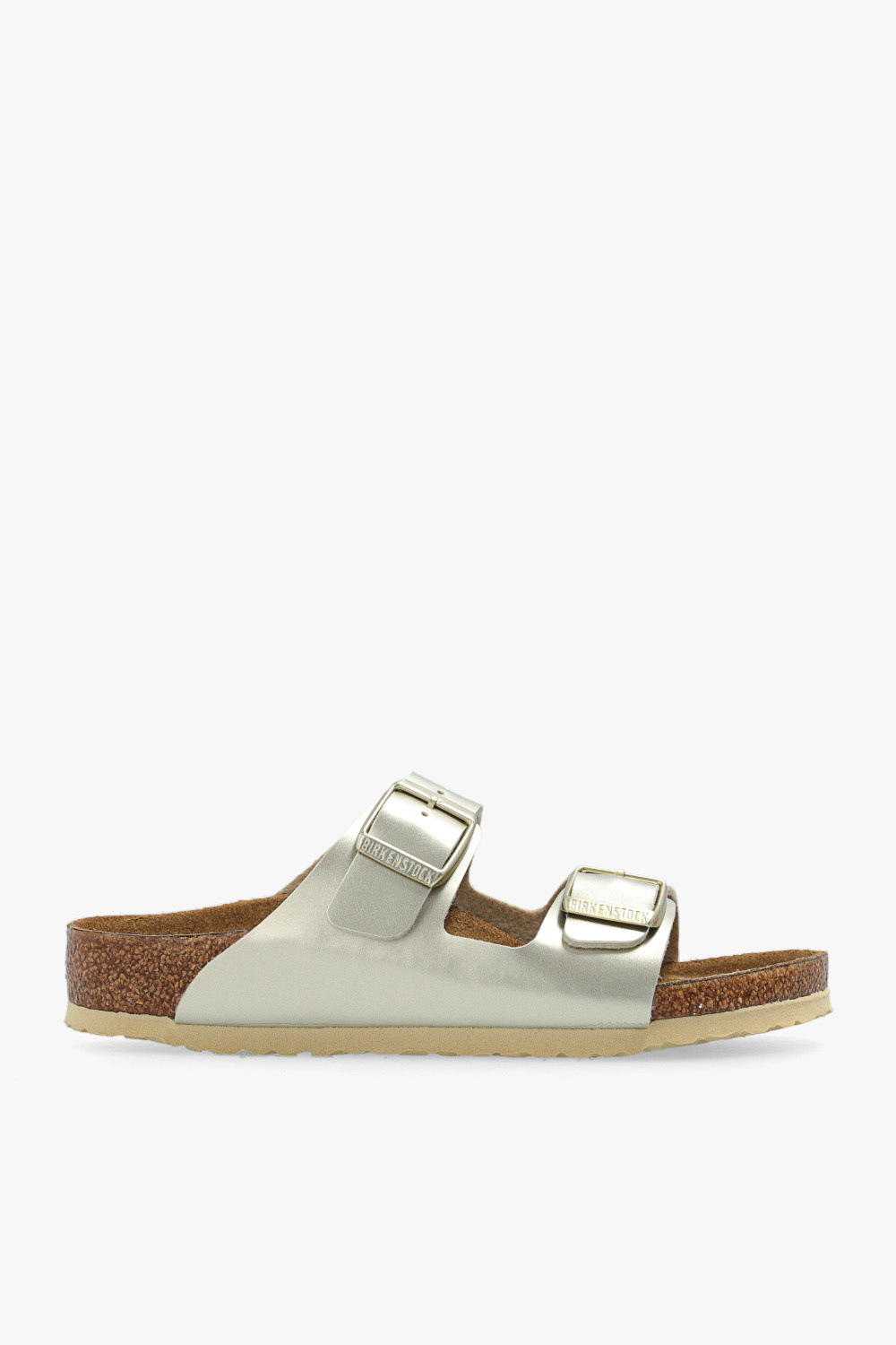 Birkenstock Kids Klapki ‘Arizona’, Unisex, Złoty
